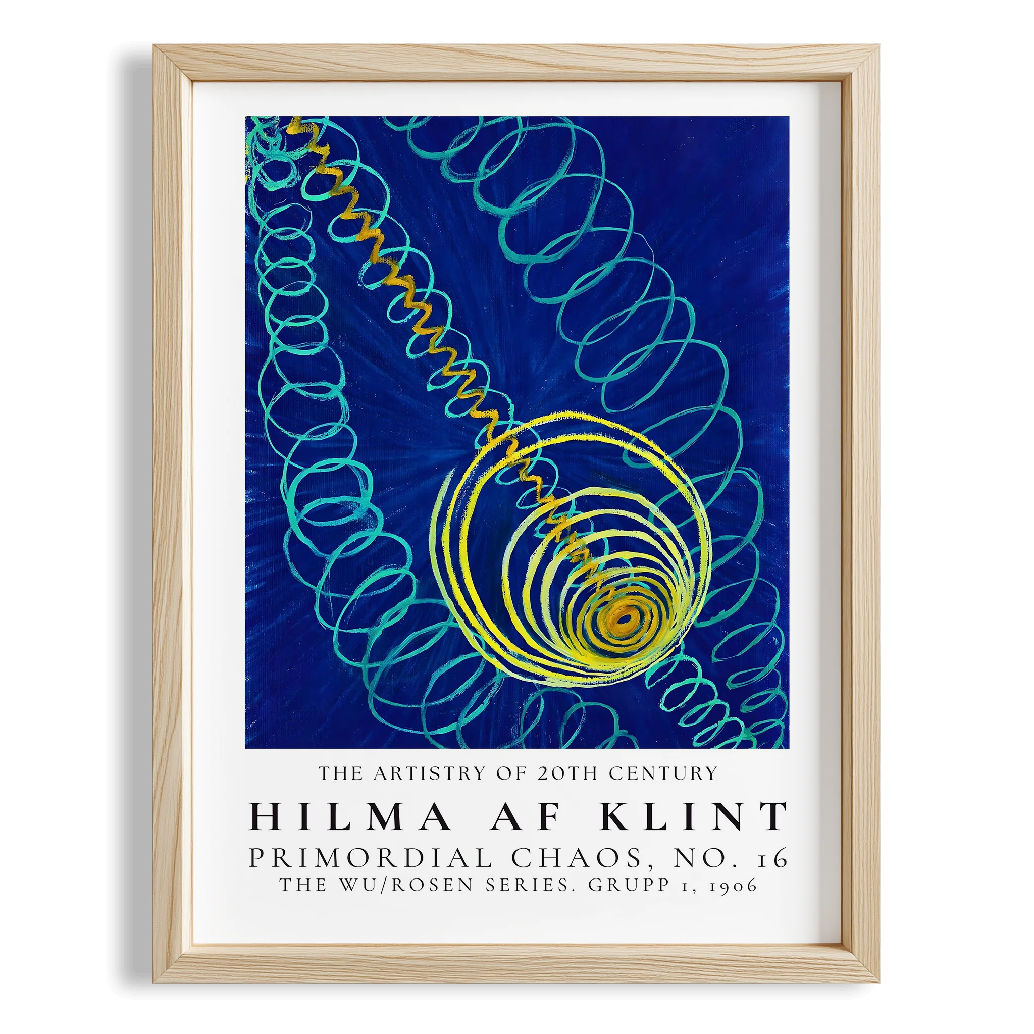 Hilma af Klint 45 Duvar Tablosu