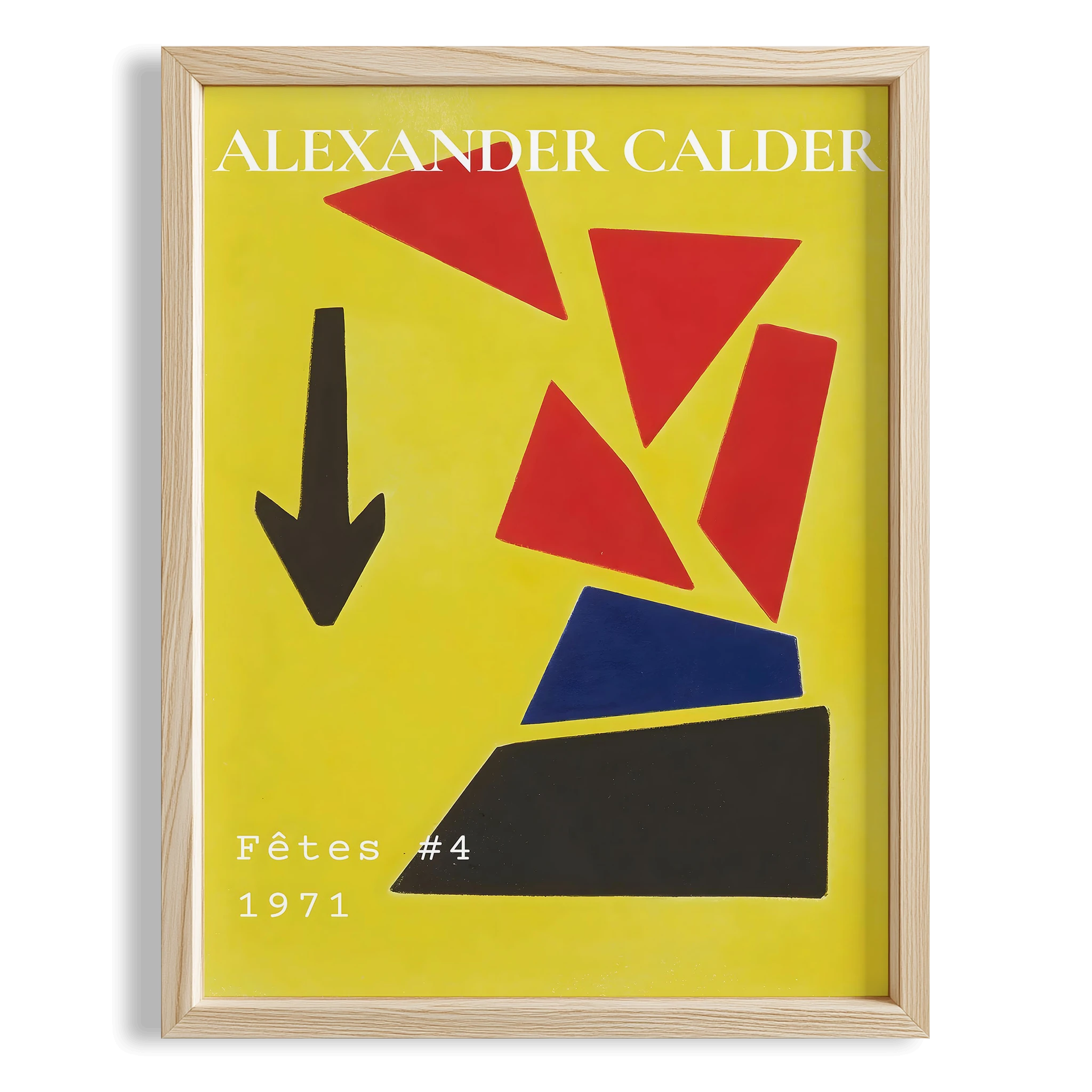 Alexander Sandy Calder XX Duvar Tablosu