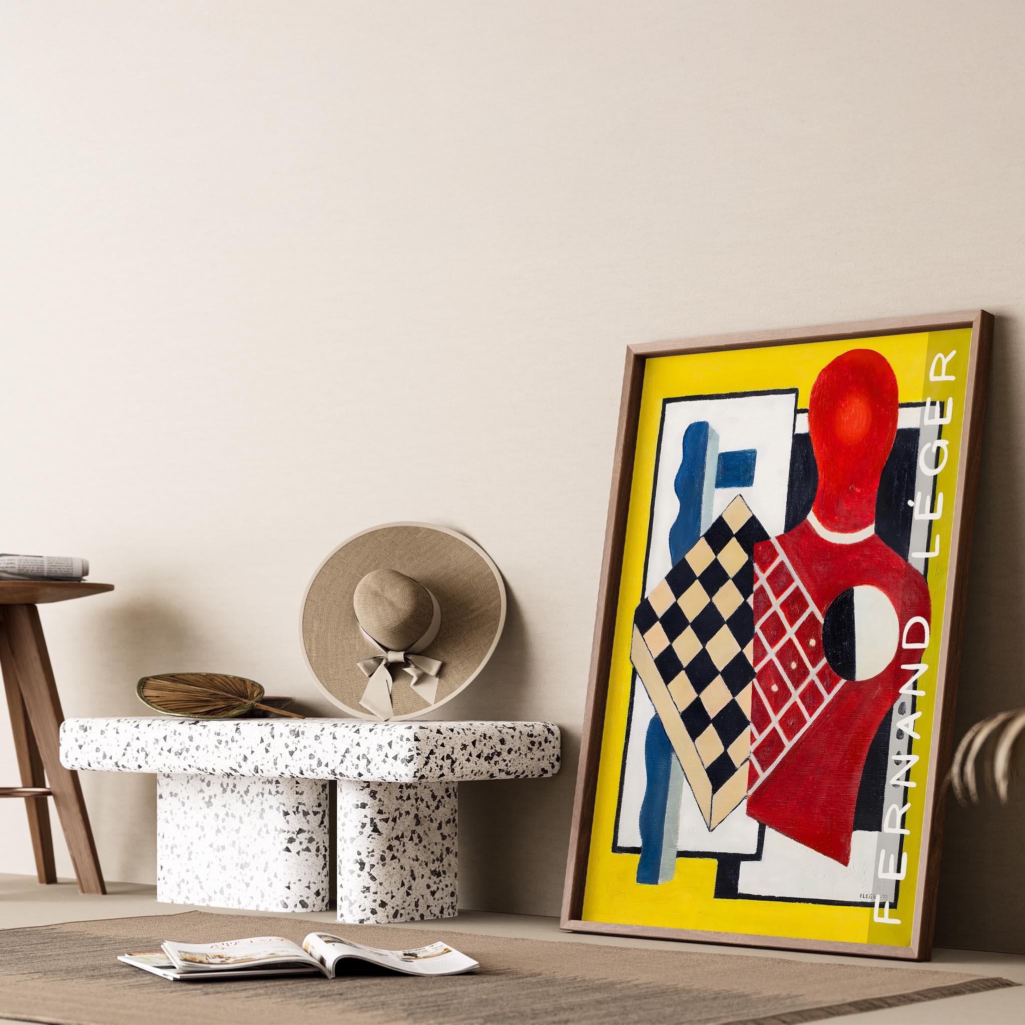 Fernand Leger VII Duvar Tablosu