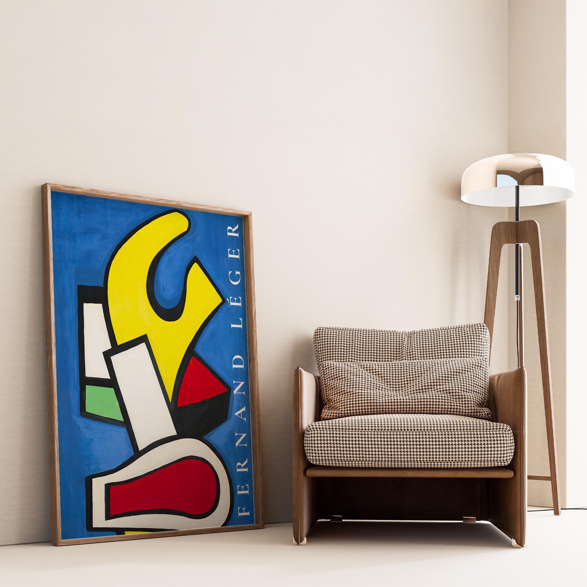 Fernand Leger 41 Duvar Tablosu