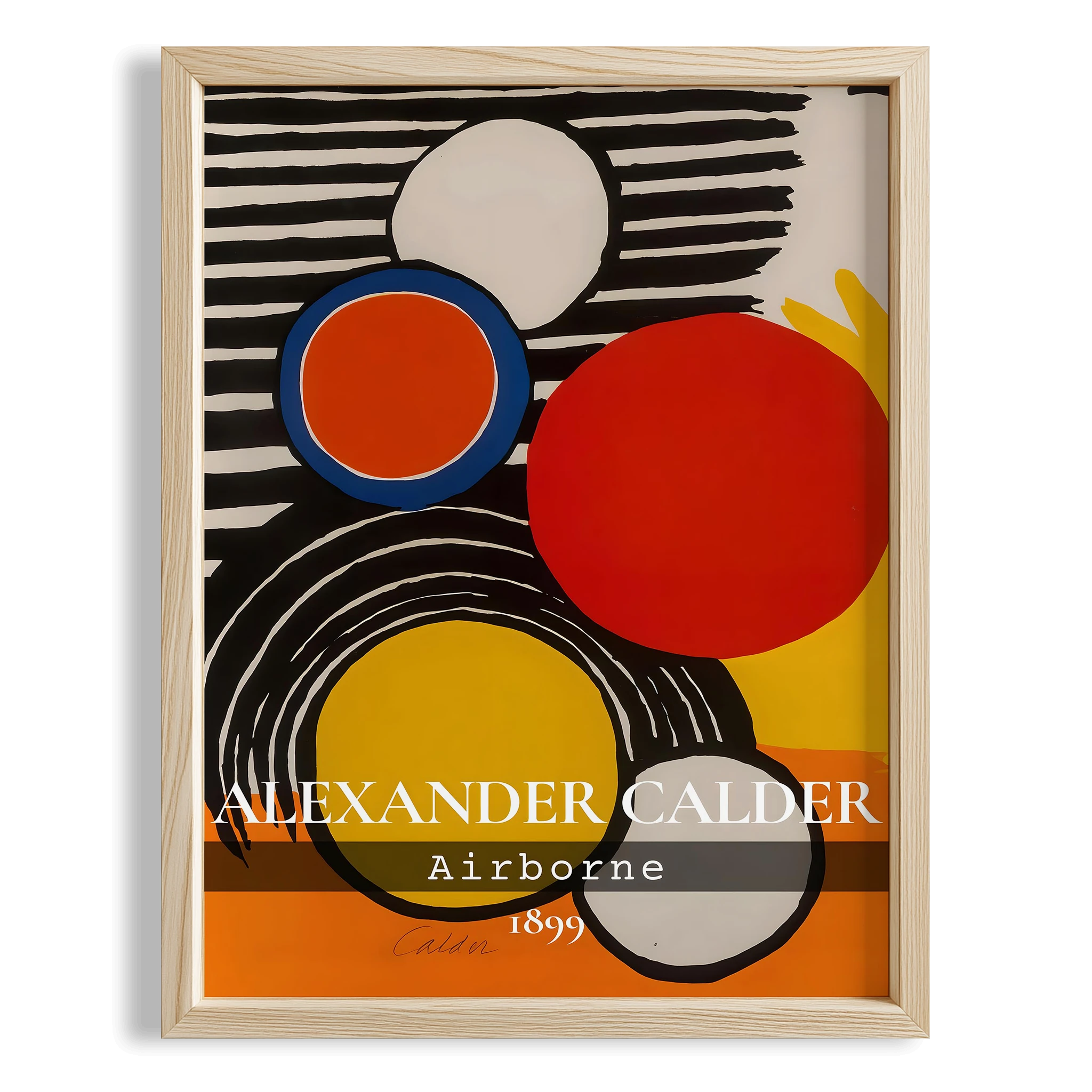 Alexander Sandy Calder V Duvar Tablosu
