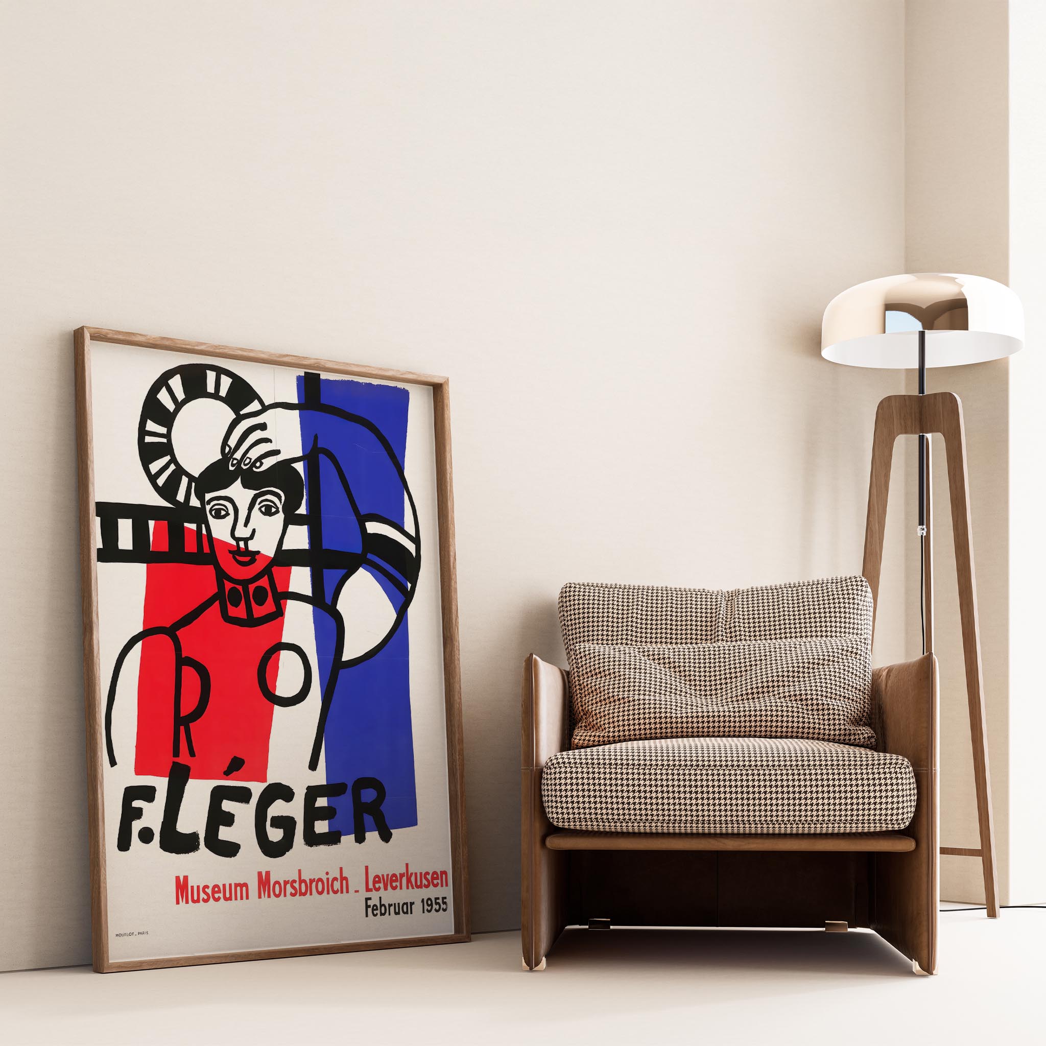 Fernand Leger XI Duvar Tablosu
