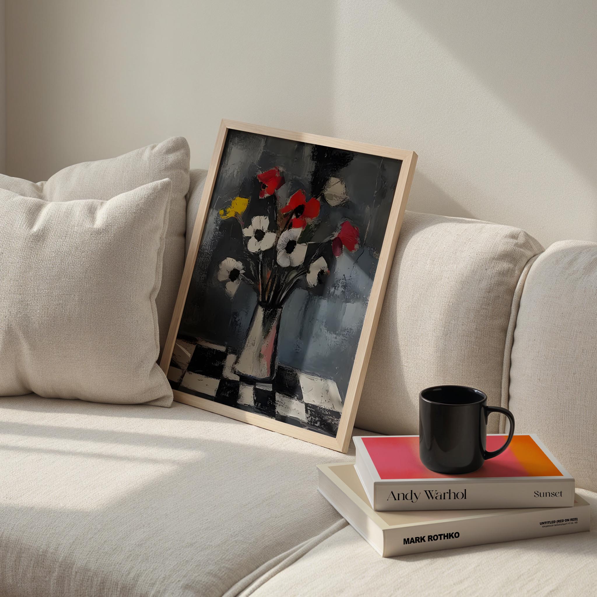 Çiçek Vazosu VIII - Atölye Işığı