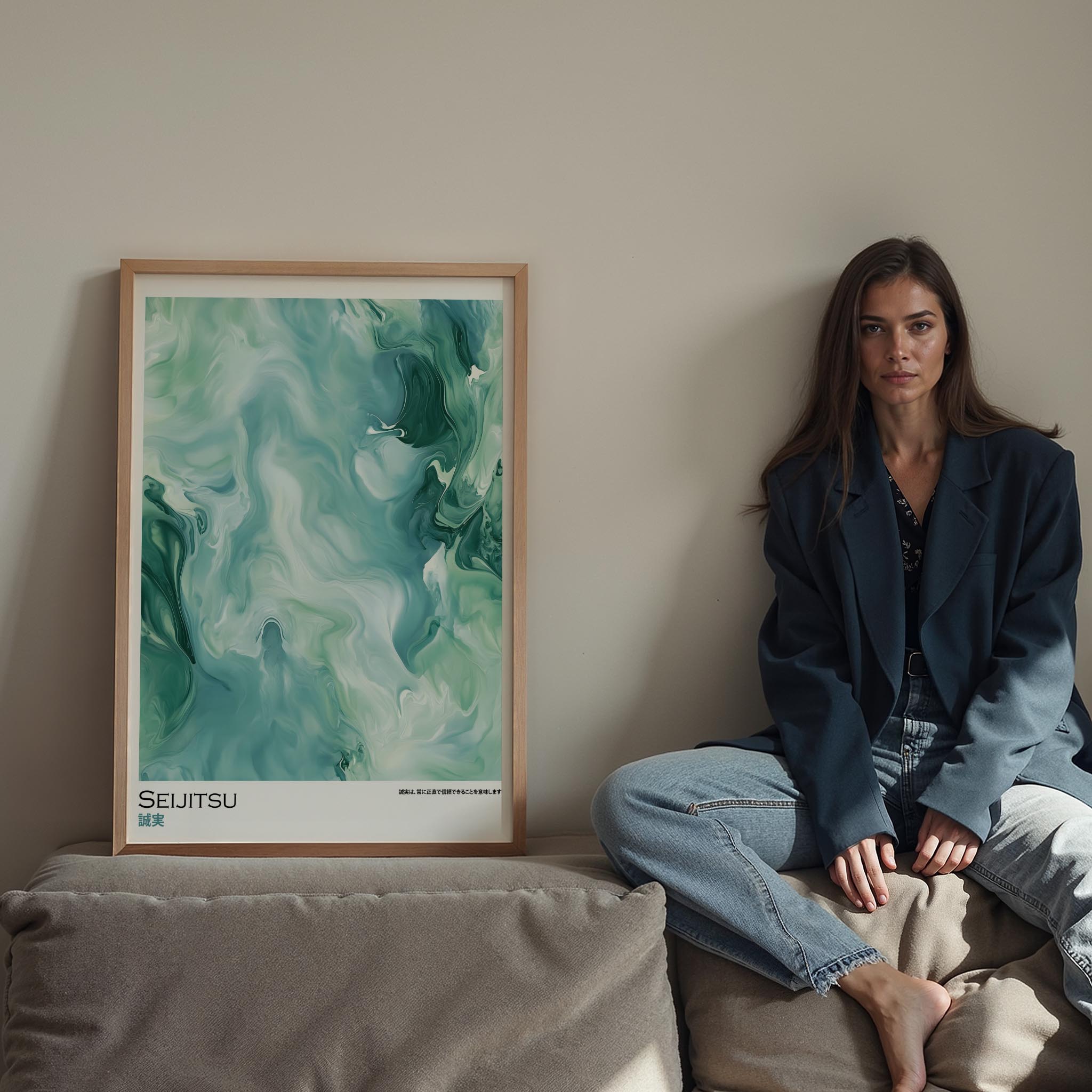 Japandi Yeşil VII - Samimiyet