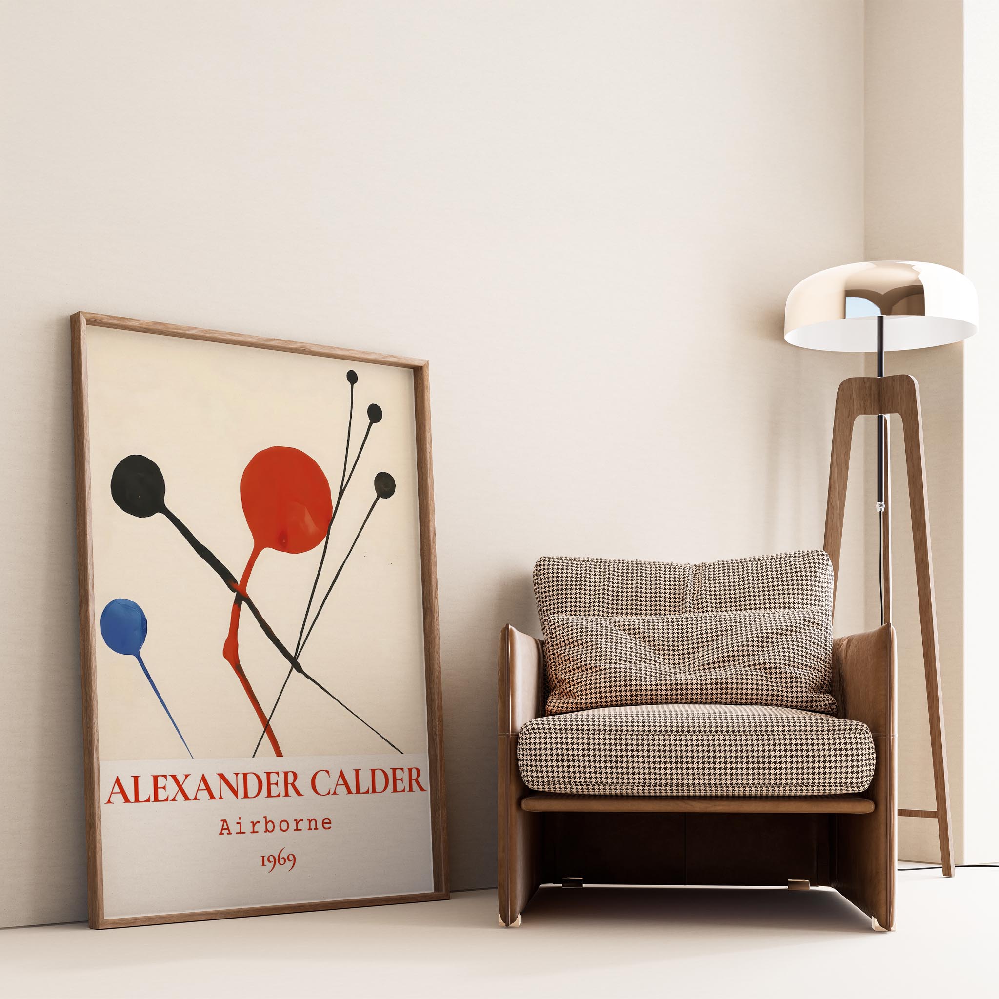 Alexander Sandy Calder XVIII Duvar Tablosu