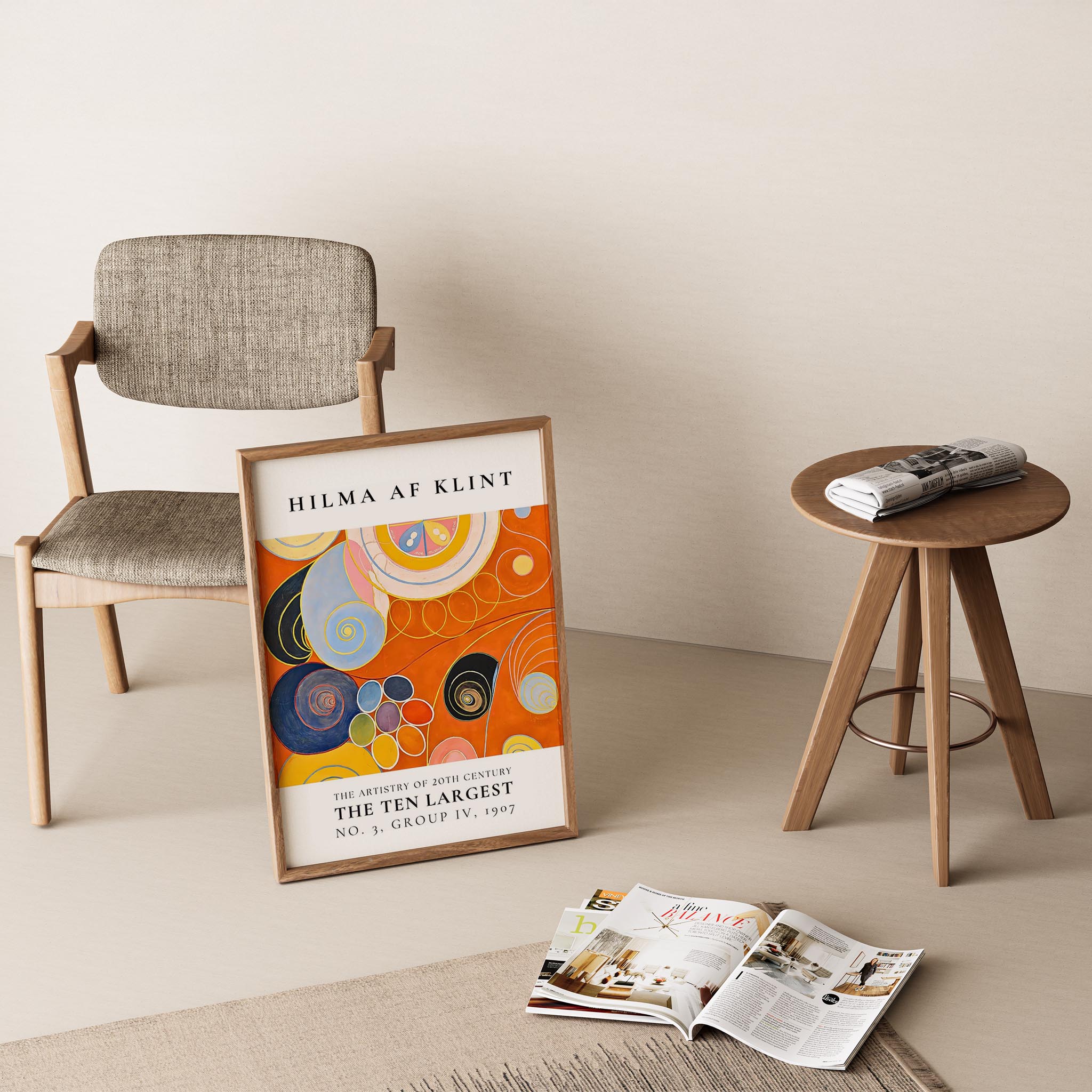 Hilma af Klint 115 Duvar Tablosu