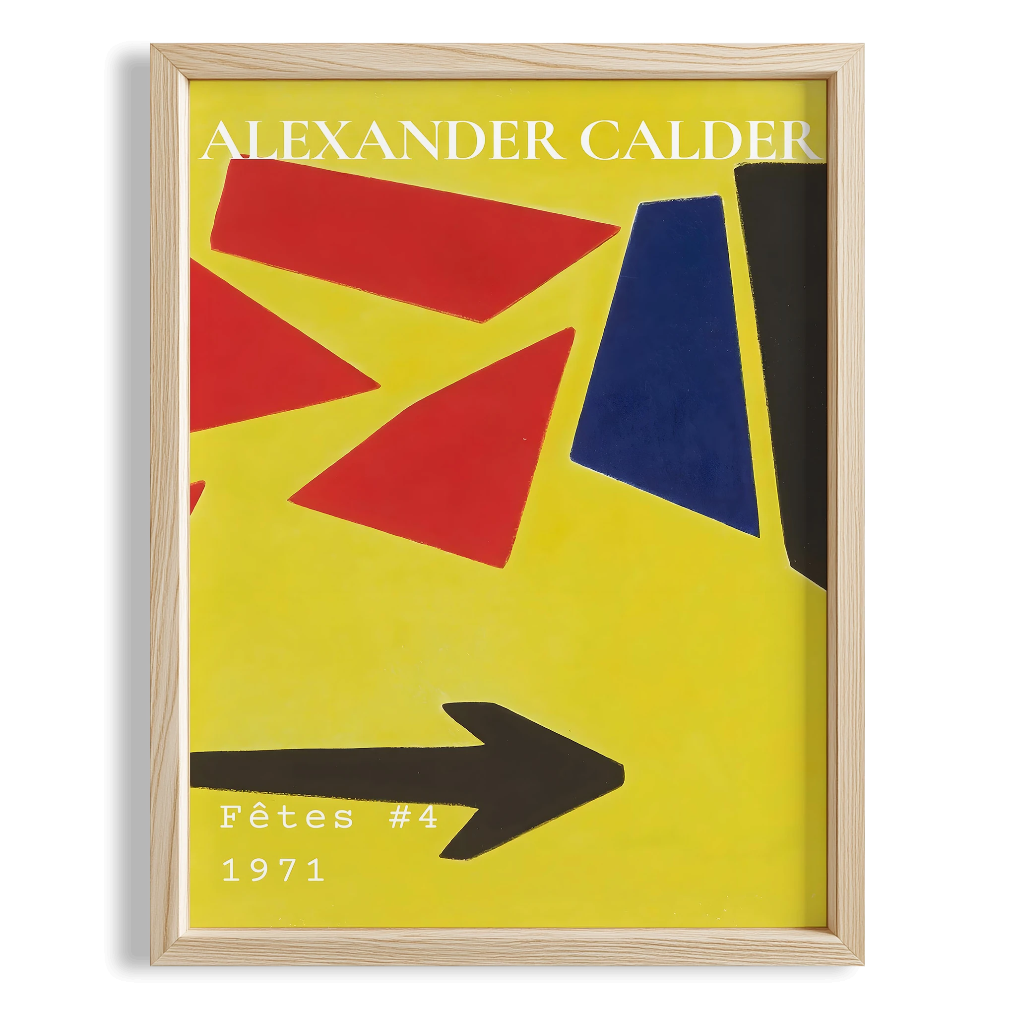 Alexander Sandy Calder XXI Duvar Tablosu
