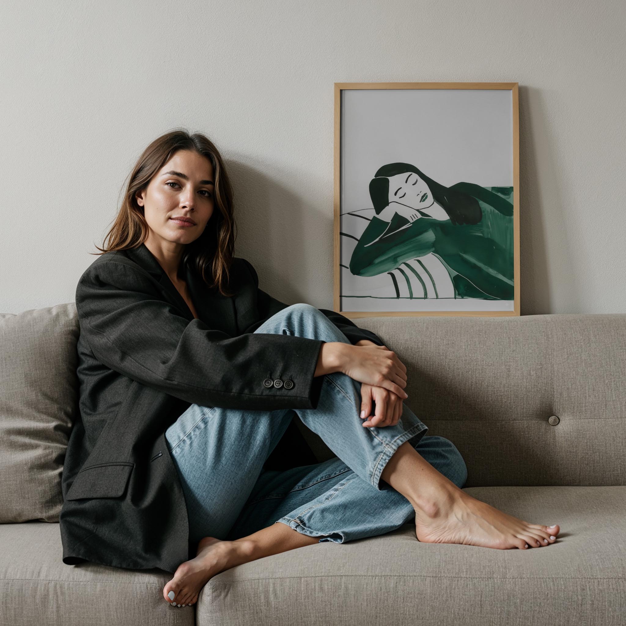 Kadın Portre XVI - Sakinlik