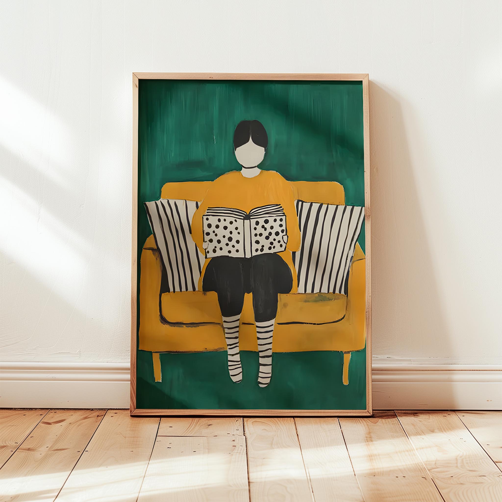 Okuma Saati III - Sarı Kanepede