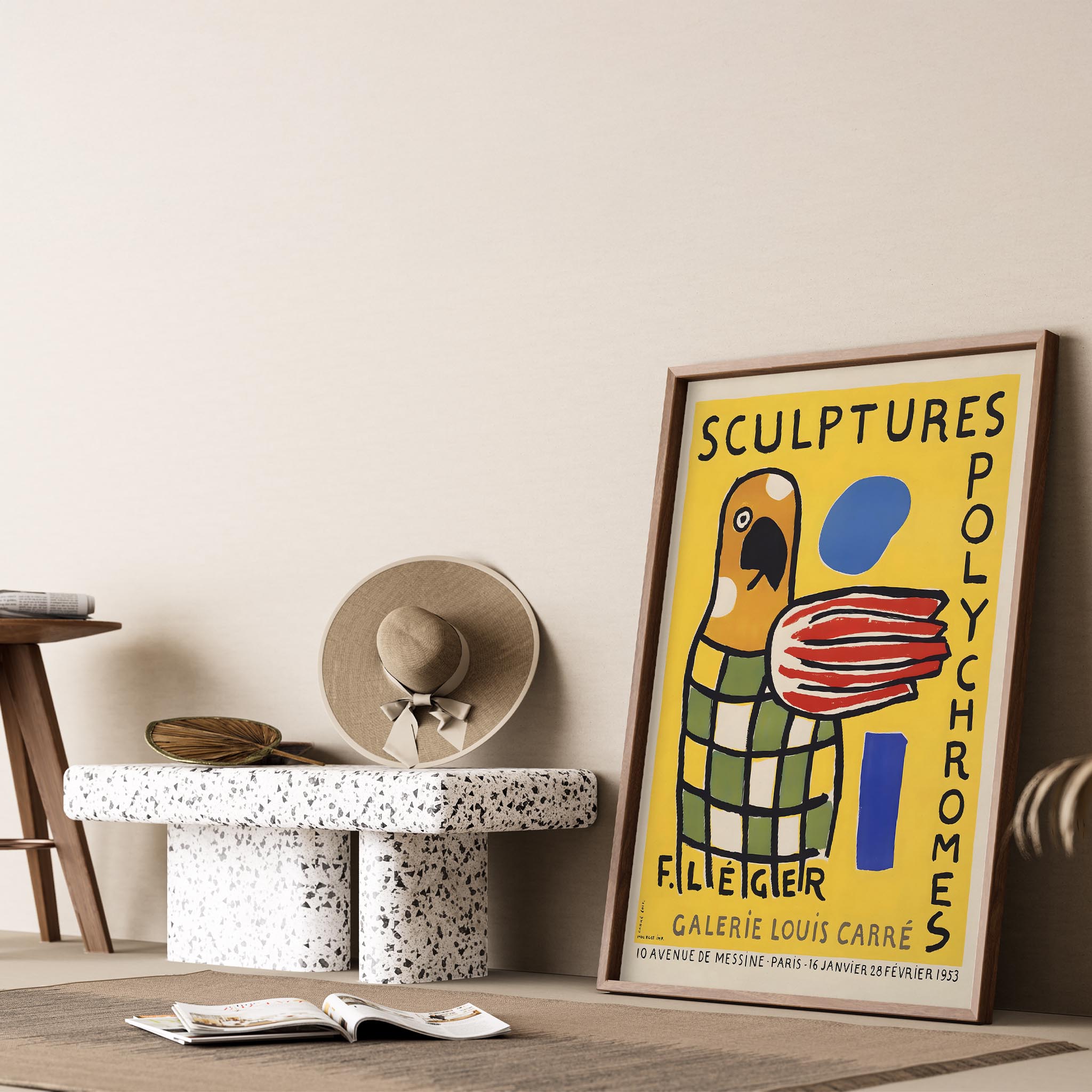 Fernand Leger I Duvar Tablosu