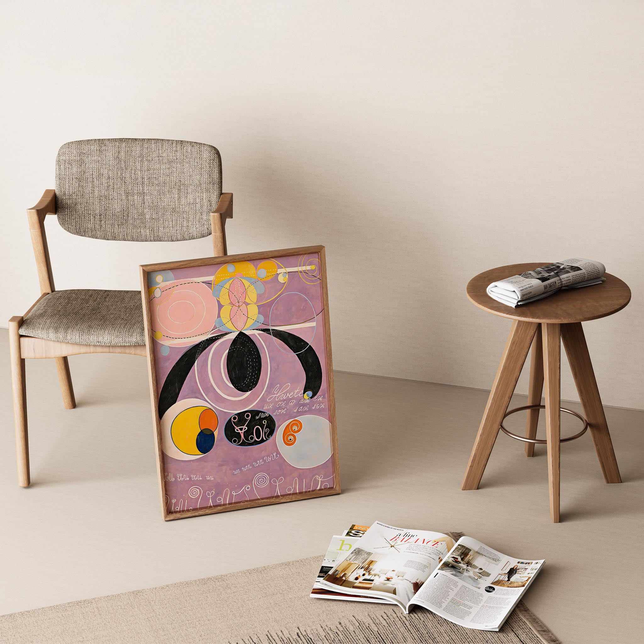 Hilma af Klint XXX Duvar Tablosu