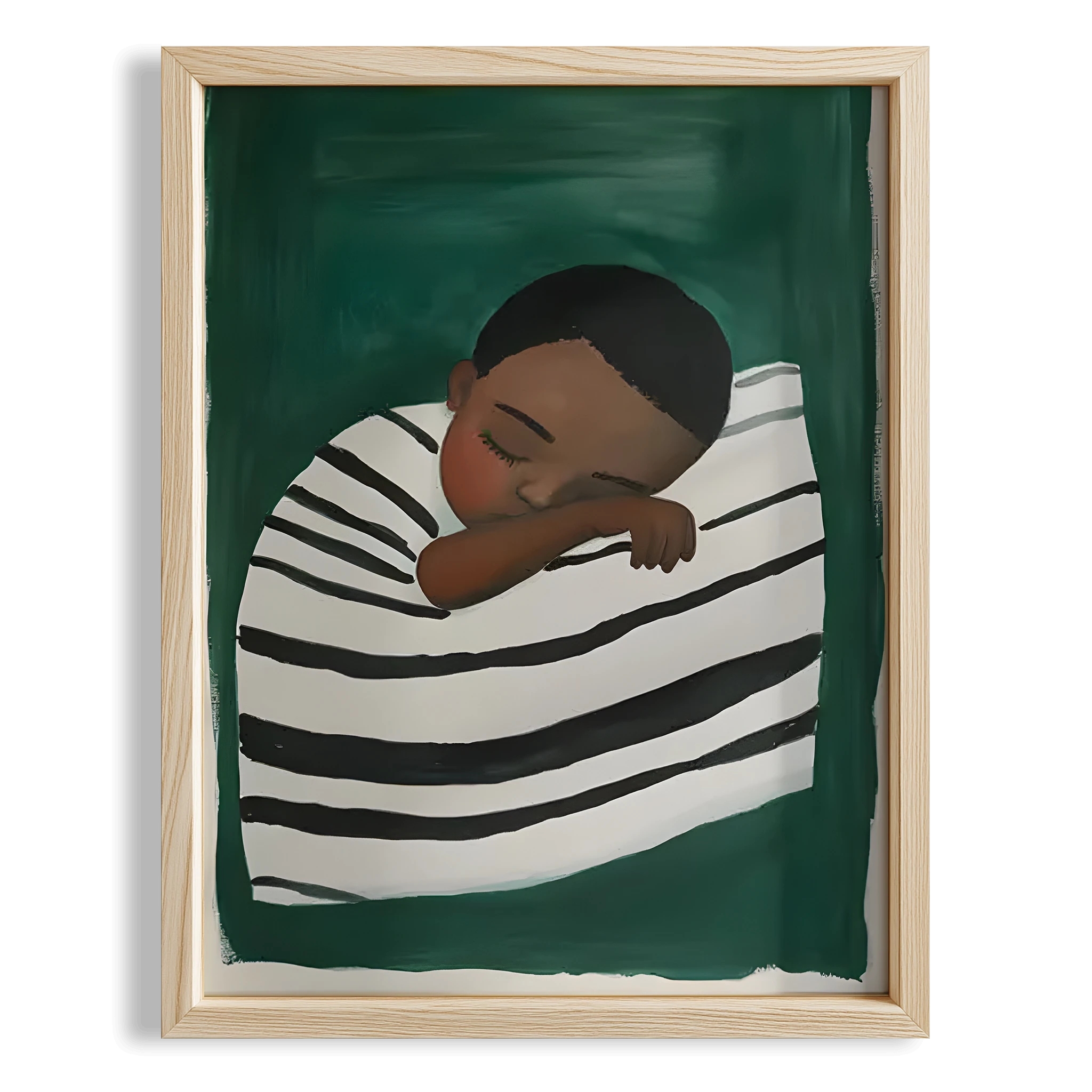 Sarılma I - Çizgili Battaniye