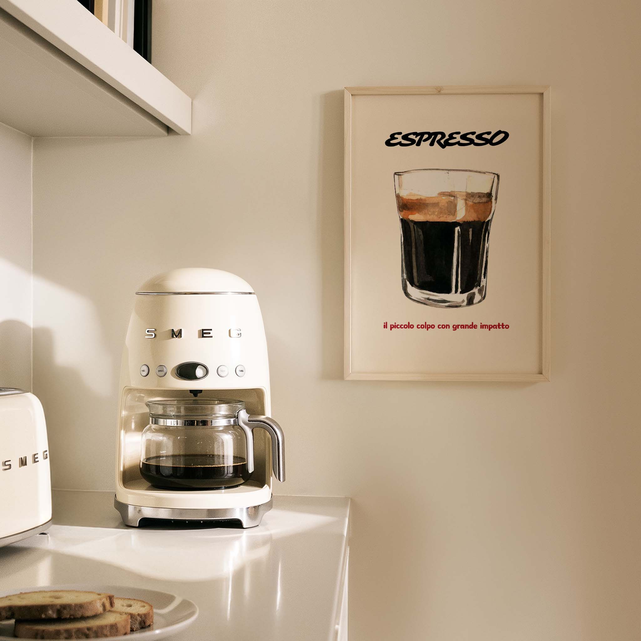 Espresso Akdeniz İtalya Koleksiyonu Mutfak Duvar Tablosu