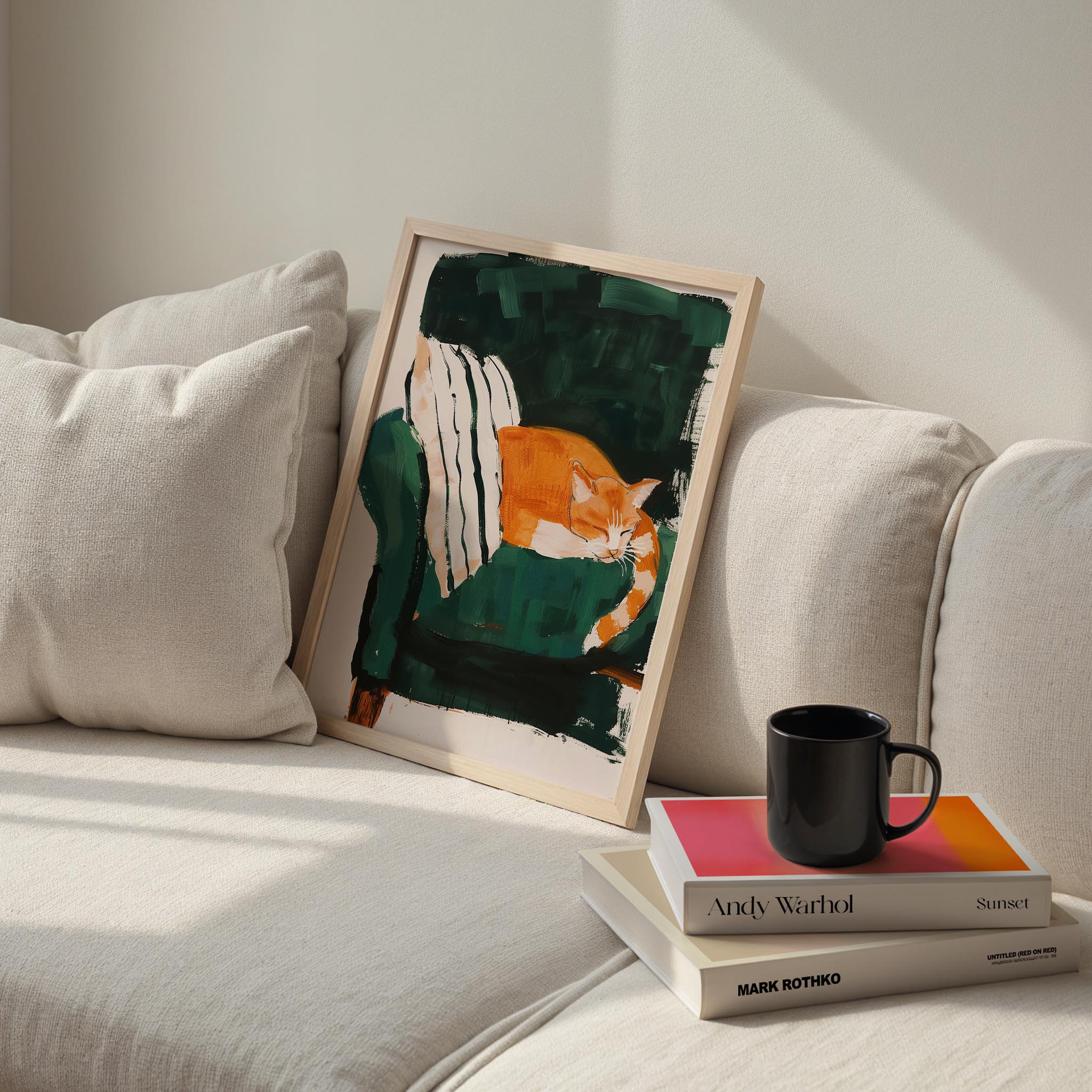 Kedi Portre IX - Zümrüt