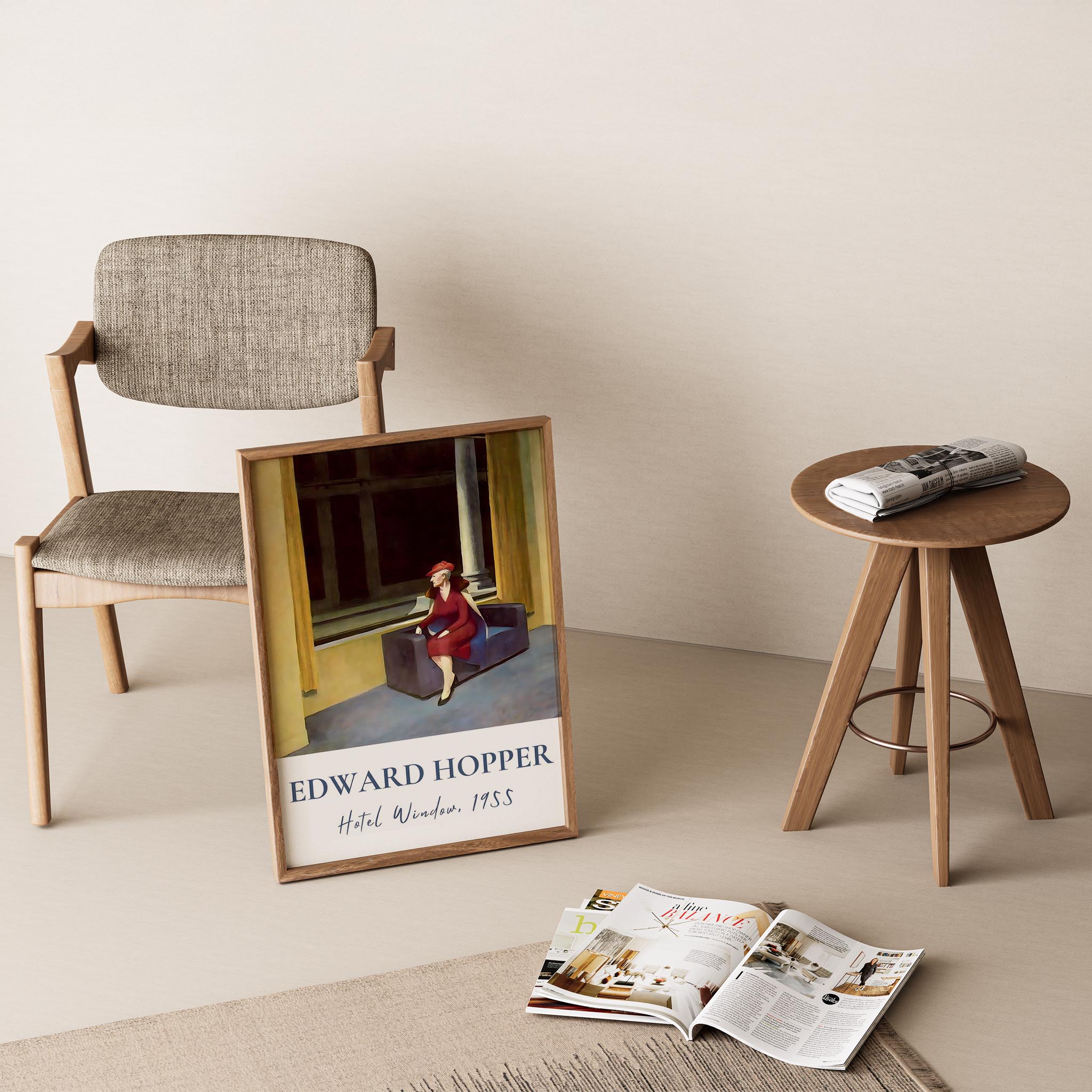 Edward Hopper I Duvar Tablosu