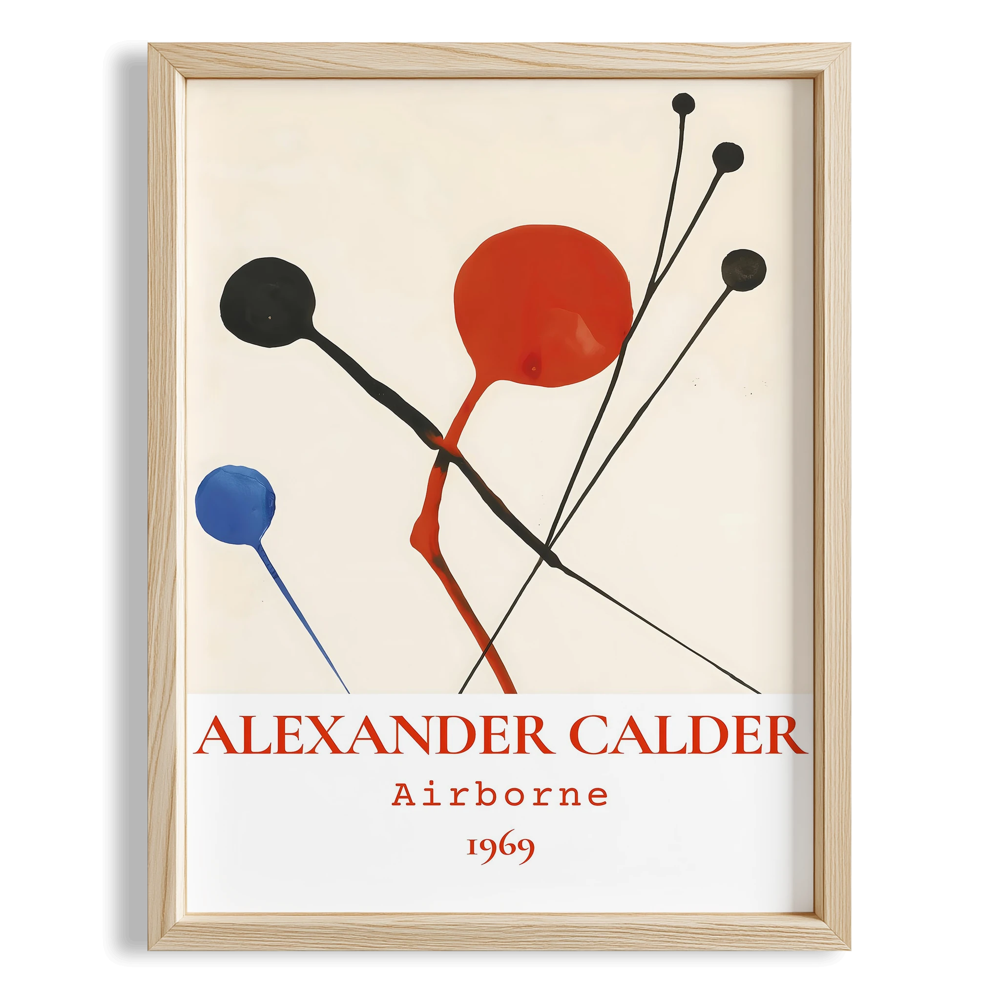 Alexander Sandy Calder XVIII Duvar Tablosu