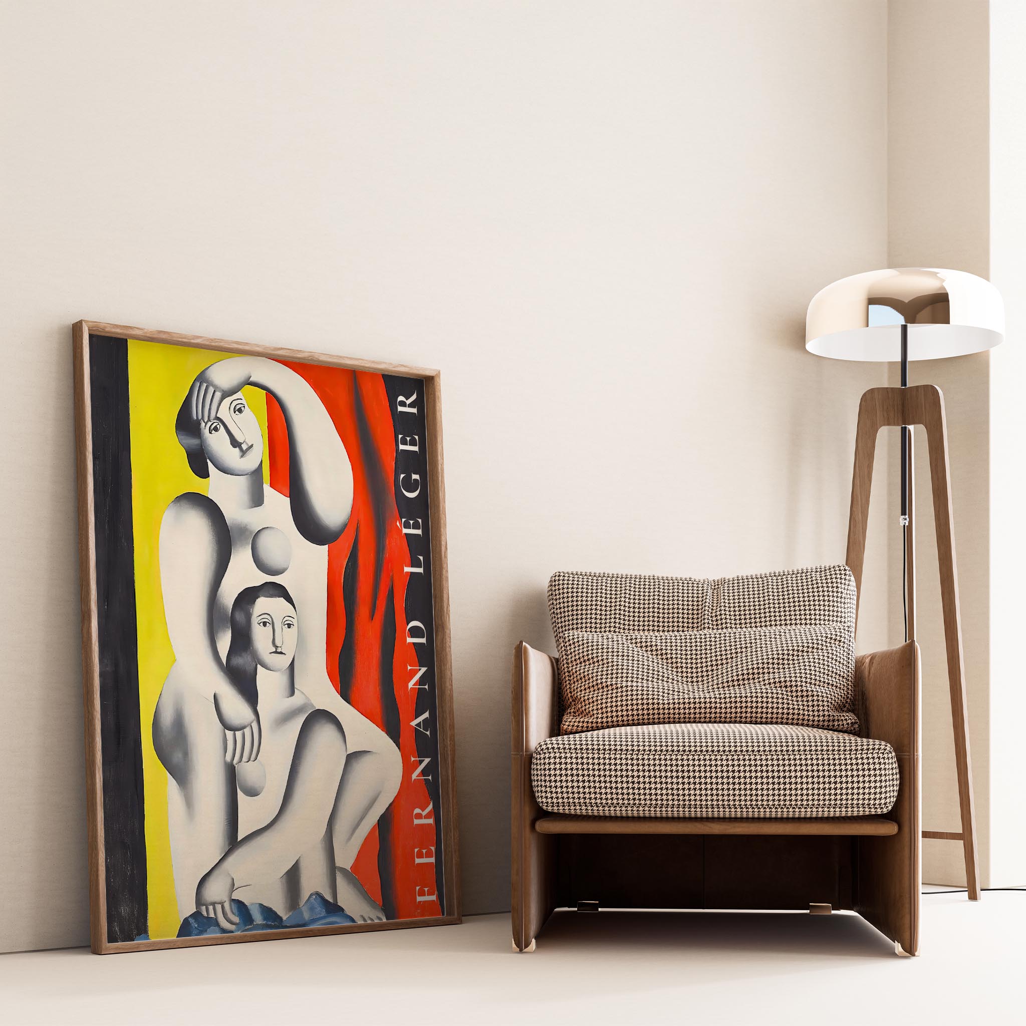 Fernand Leger 35 Duvar Tablosu