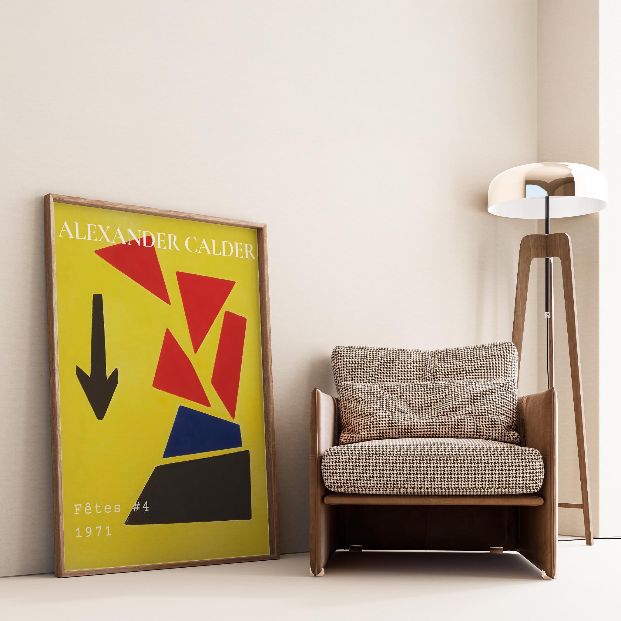 Alexander Sandy Calder XX Duvar Tablosu