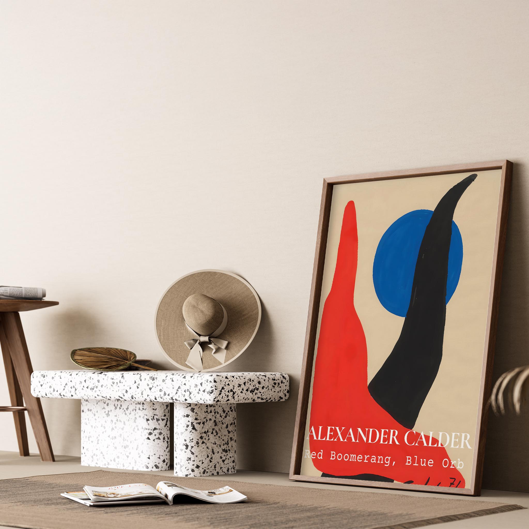 Alexander Sandy Calder XXIII Duvar Tablosu