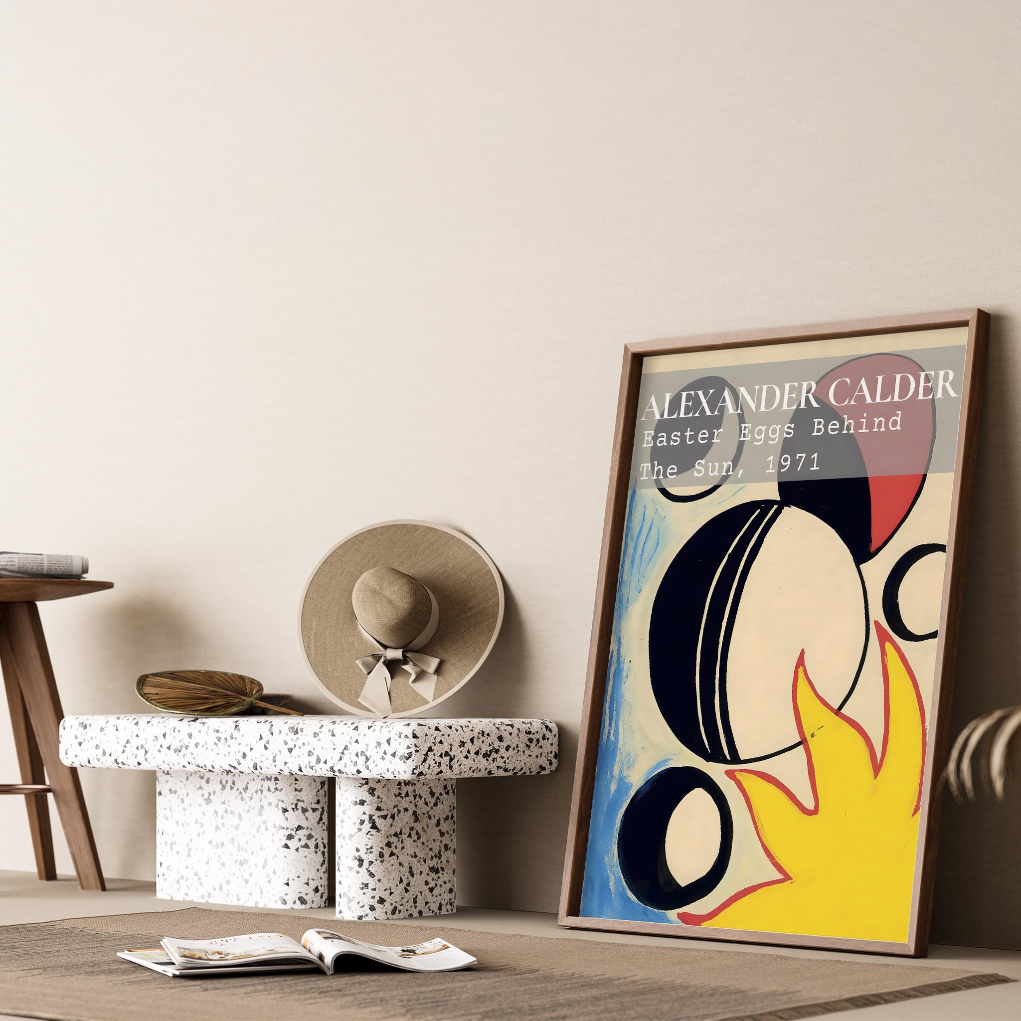 Alexander Sandy Calder VIII Duvar Tablosu