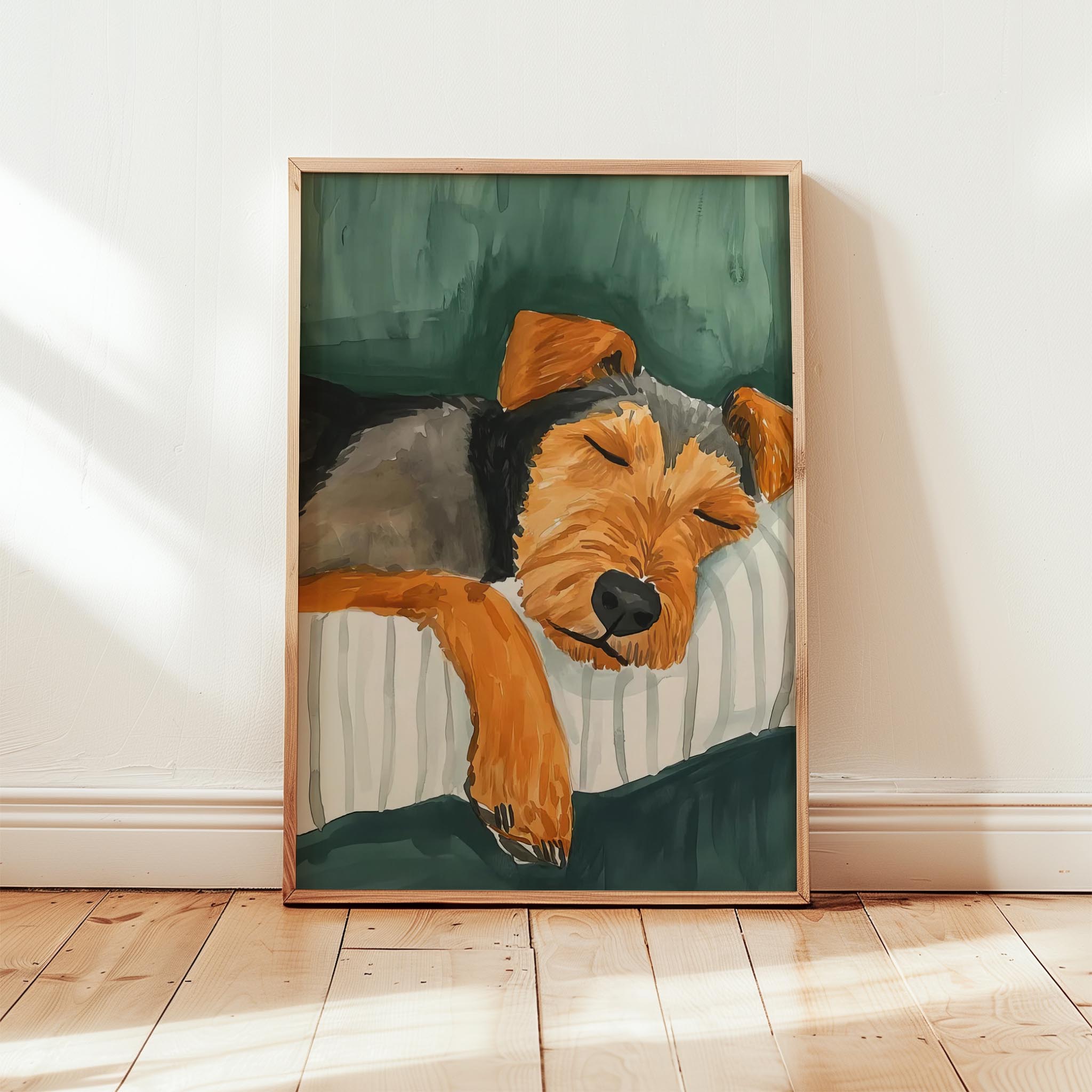 Köpek Portre IX - Airedale Terrier