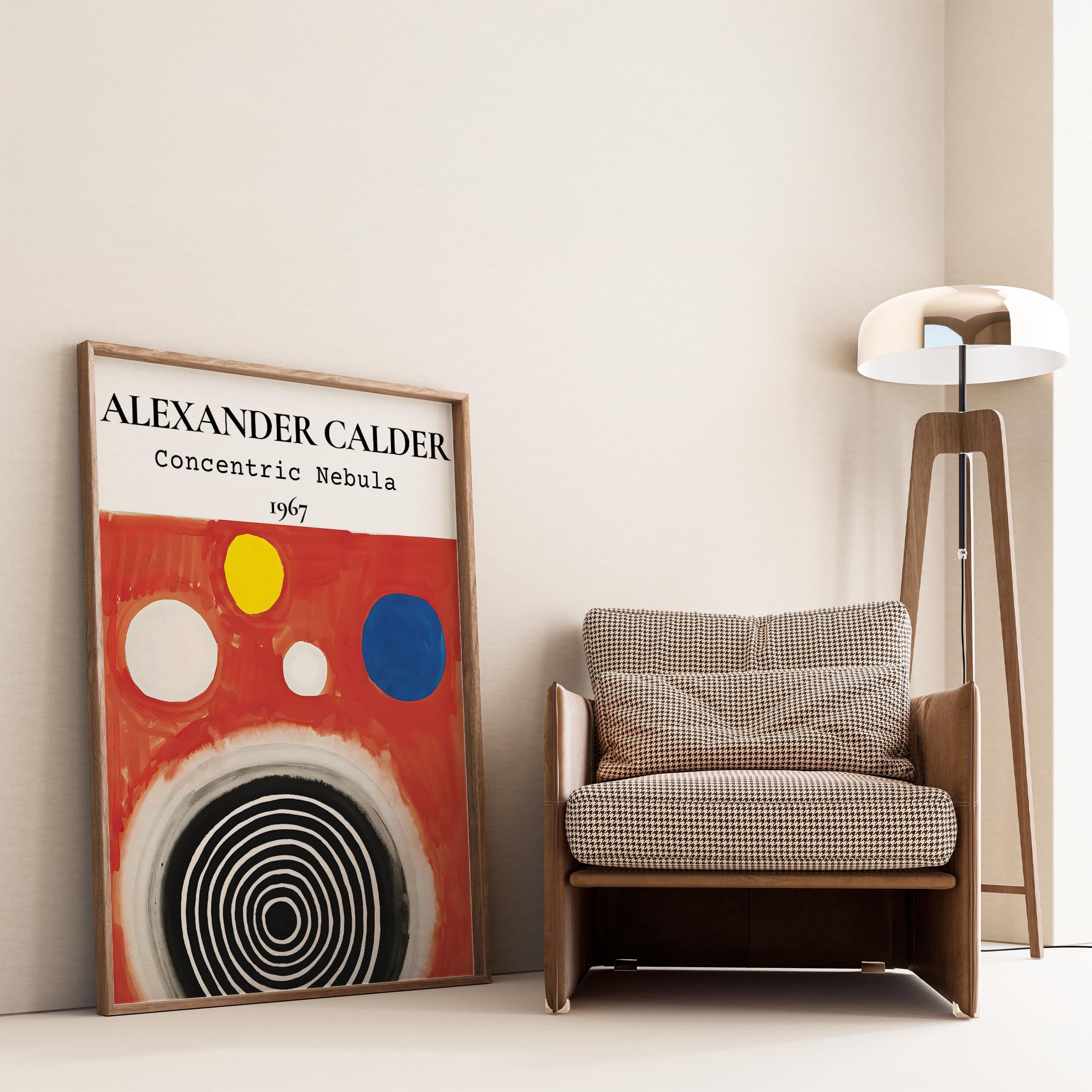 Alexander Sandy Calder XVII Duvar Tablosu