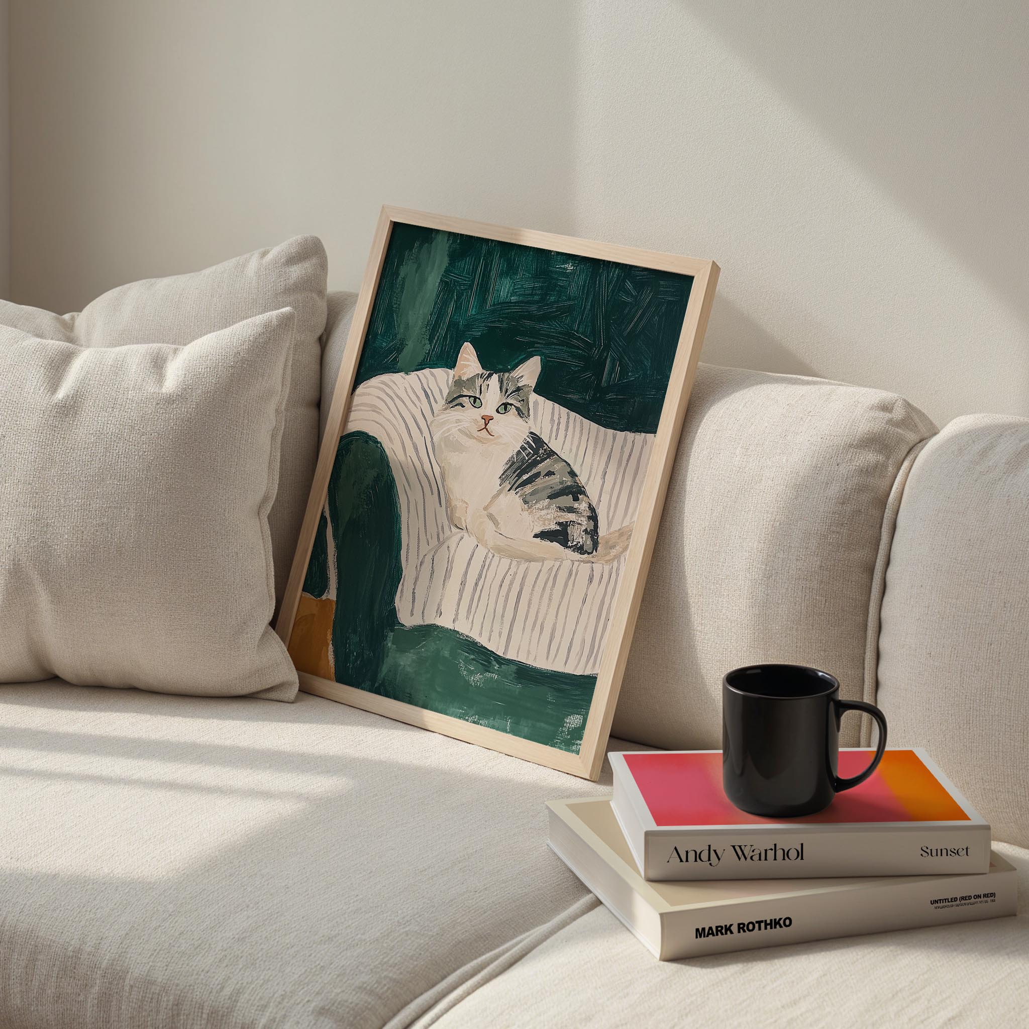 Kedi Portre V - Çizgili Tekir