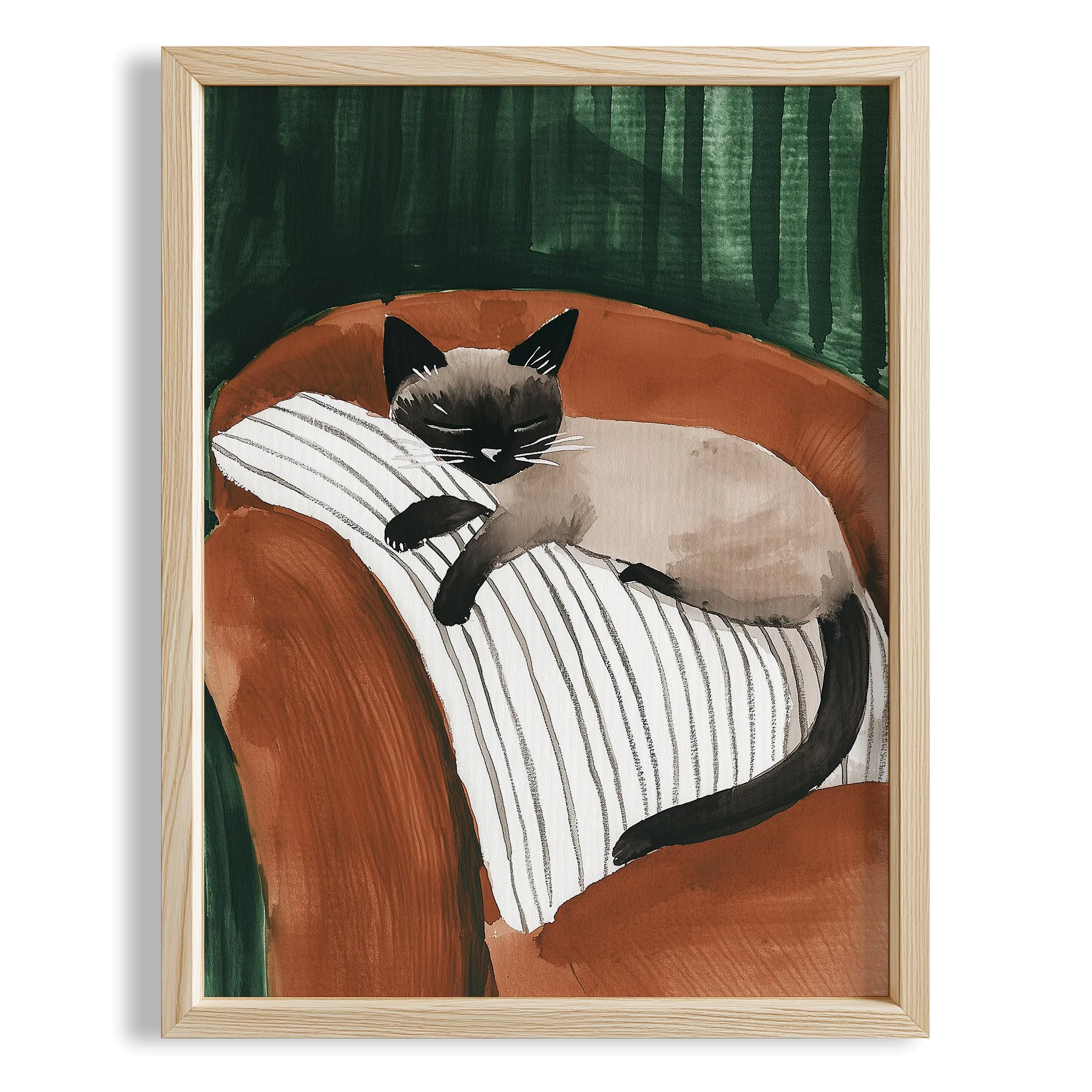 Kedi Portre XIII - Siyam