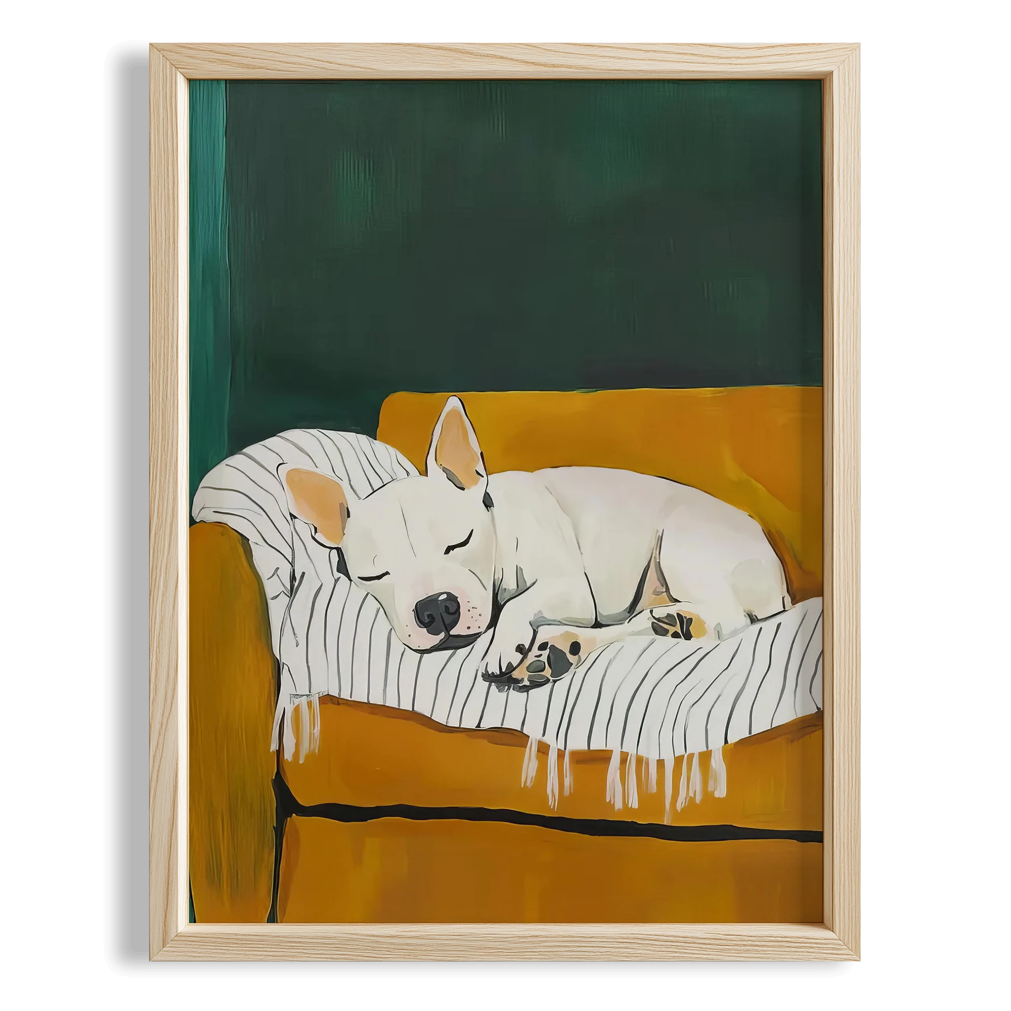 Köpek Portre X - Fransız Buldog Staffordshire