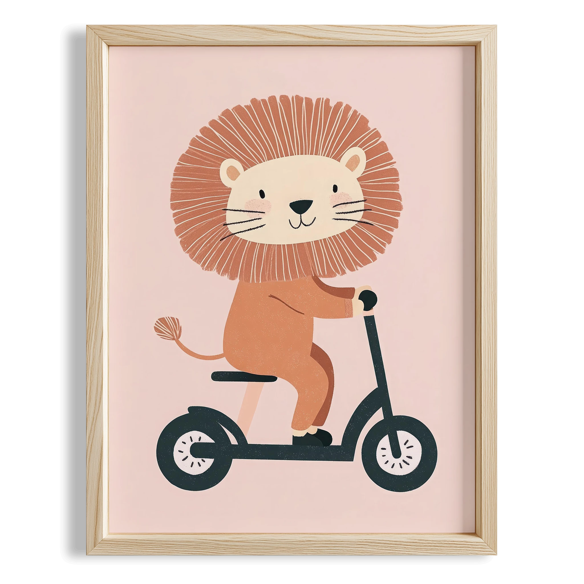 Scooter'lu Aslan - Pembe Fon