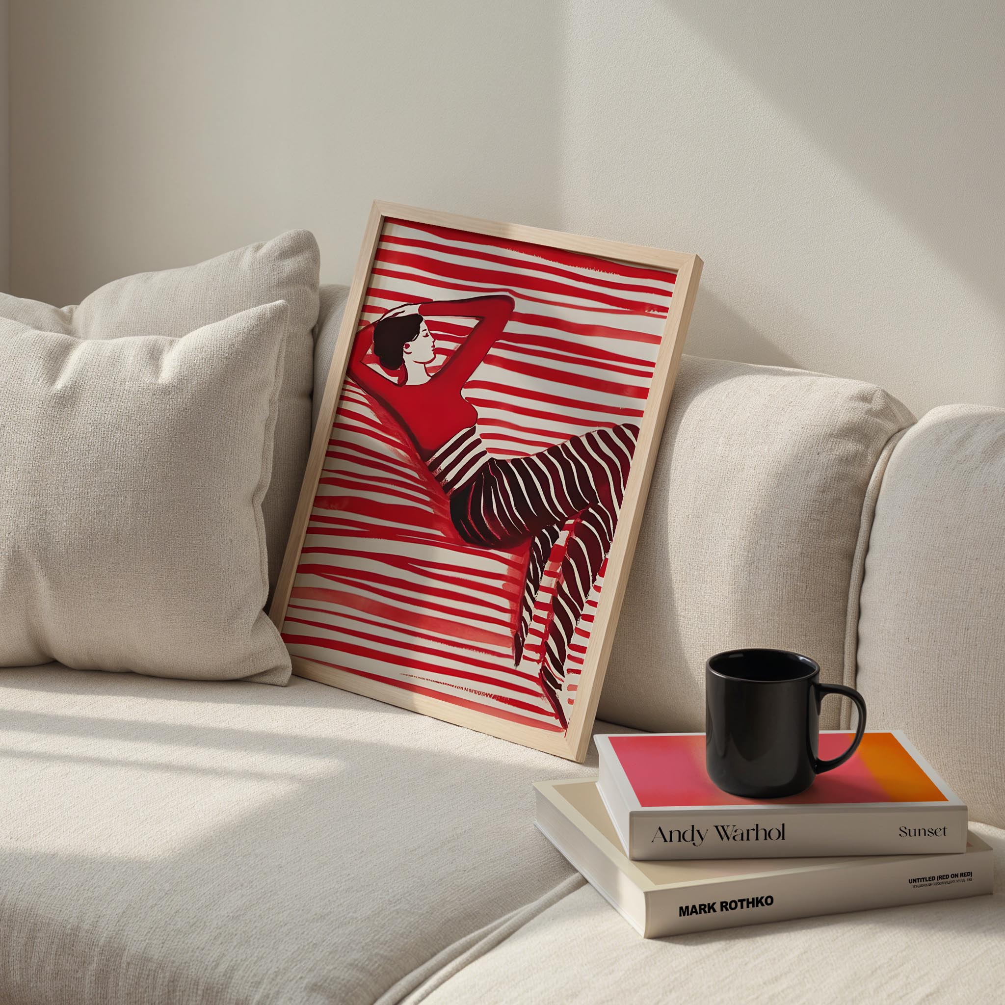 Dans Eden Figür I - Kırmızı Çizgiler