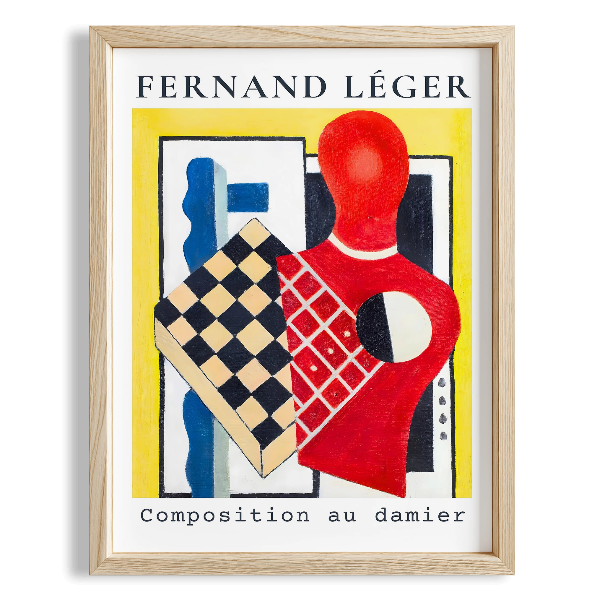 Fernand Leger XII Duvar Tablosu