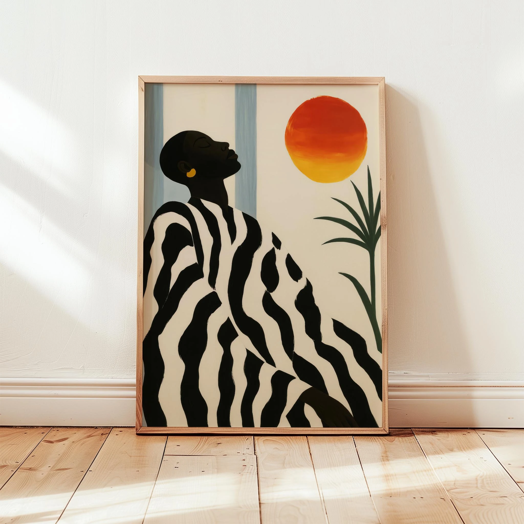 İnsan Portresi III - Çizgili Bohem