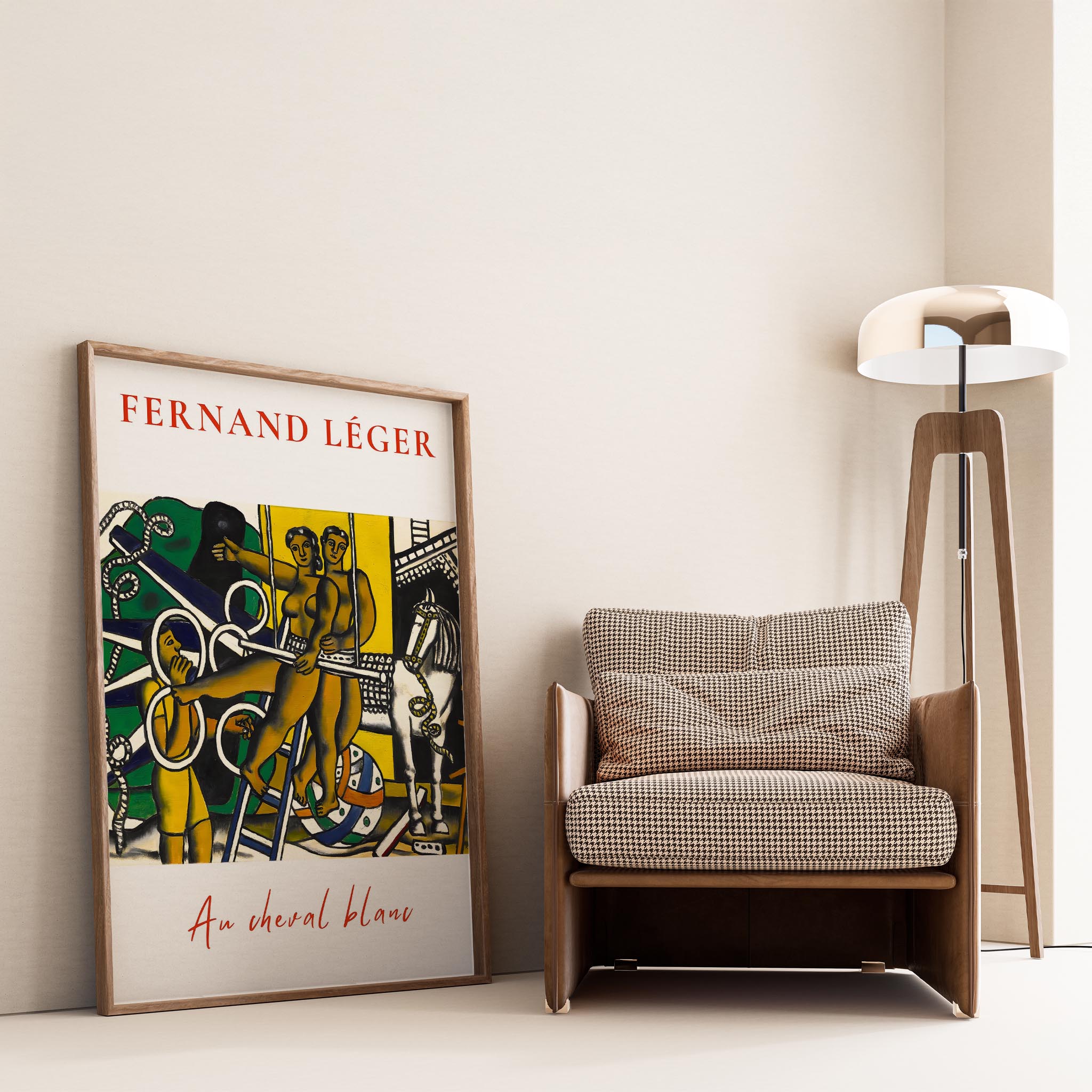 Fernand Leger XIV Duvar Tablosu