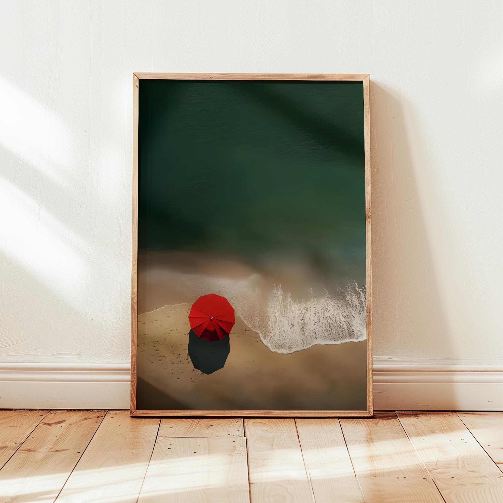 Kıyı Manzarası I - Kırmızı Şapka