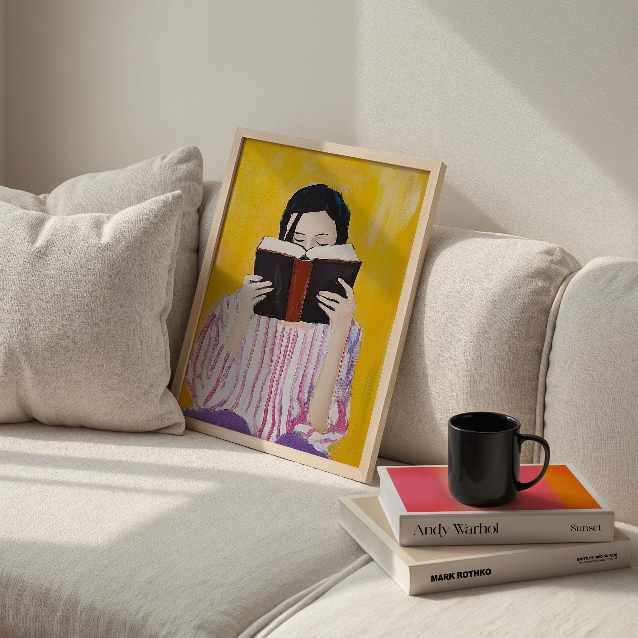 Kadın Portre XXXIV - Kitap Okuyan