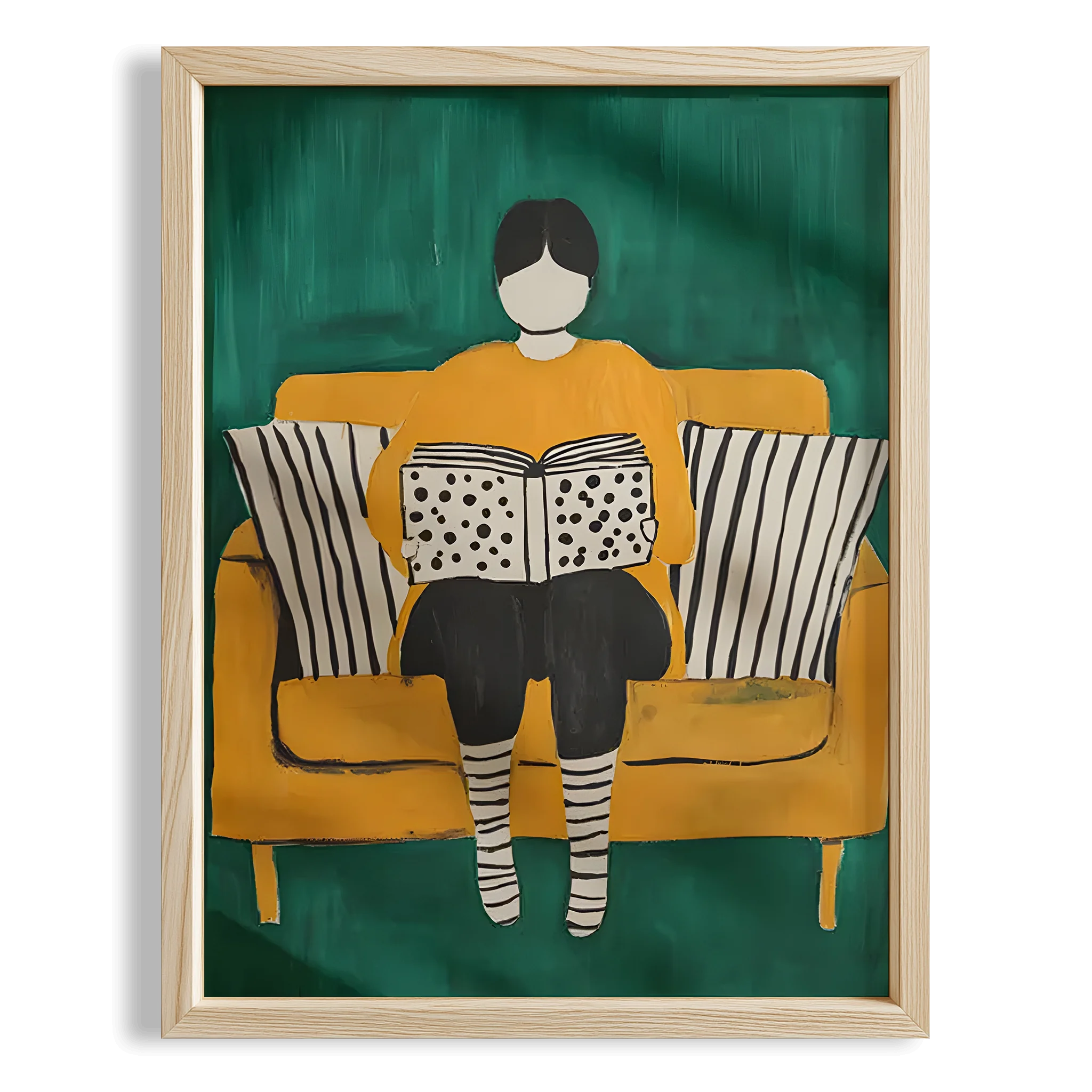 Okuma Saati III - Sarı Kanepede