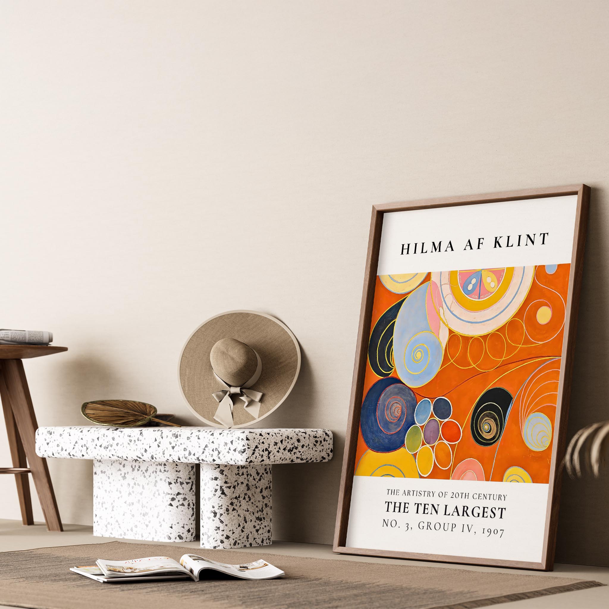 Hilma af Klint 115 Duvar Tablosu