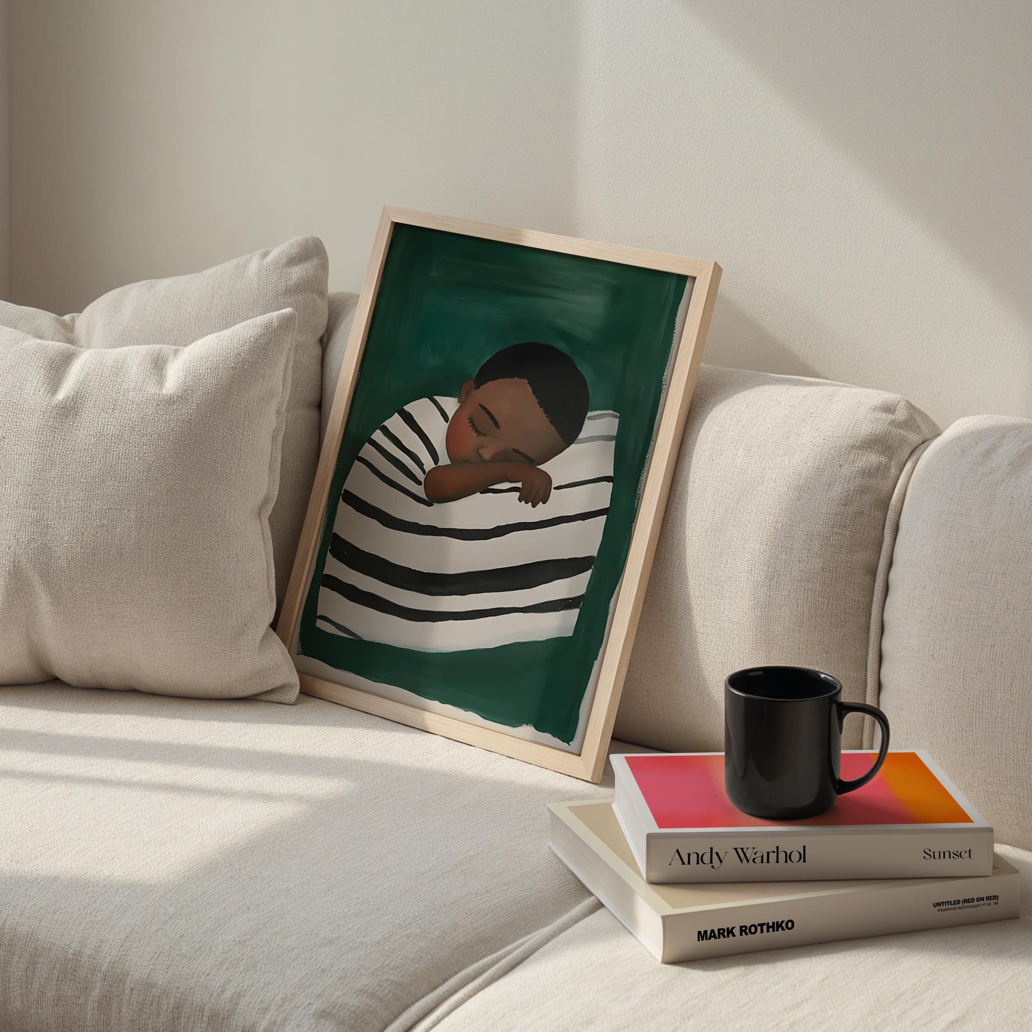 Sarılma I - Çizgili Battaniye