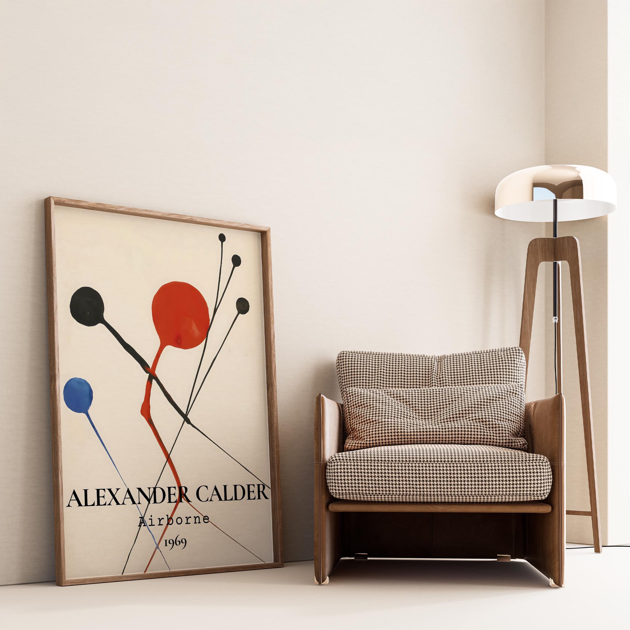 Alexander Sandy Calder XV Duvar Tablosu
