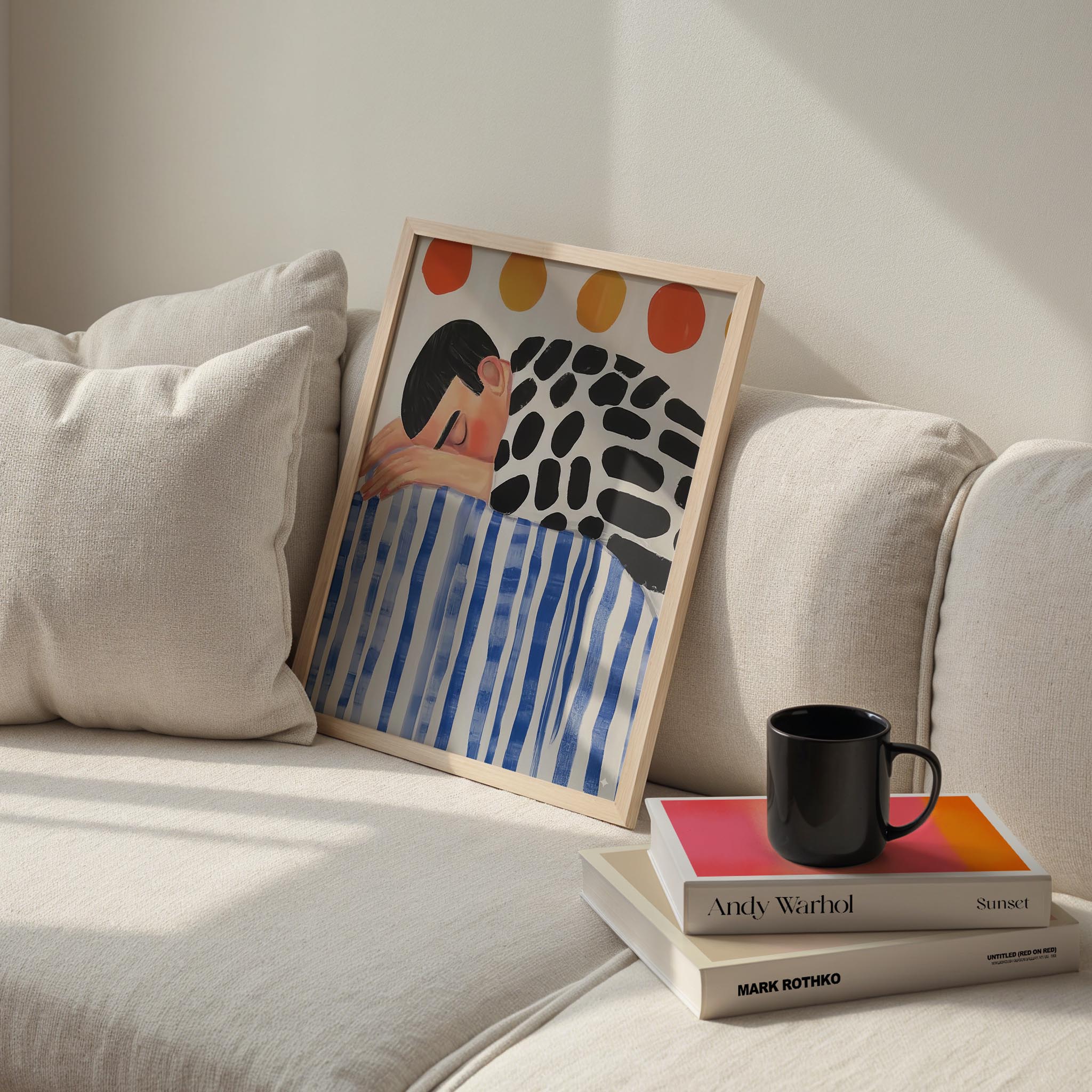 Erkek Portre V - Çizgili Bohem