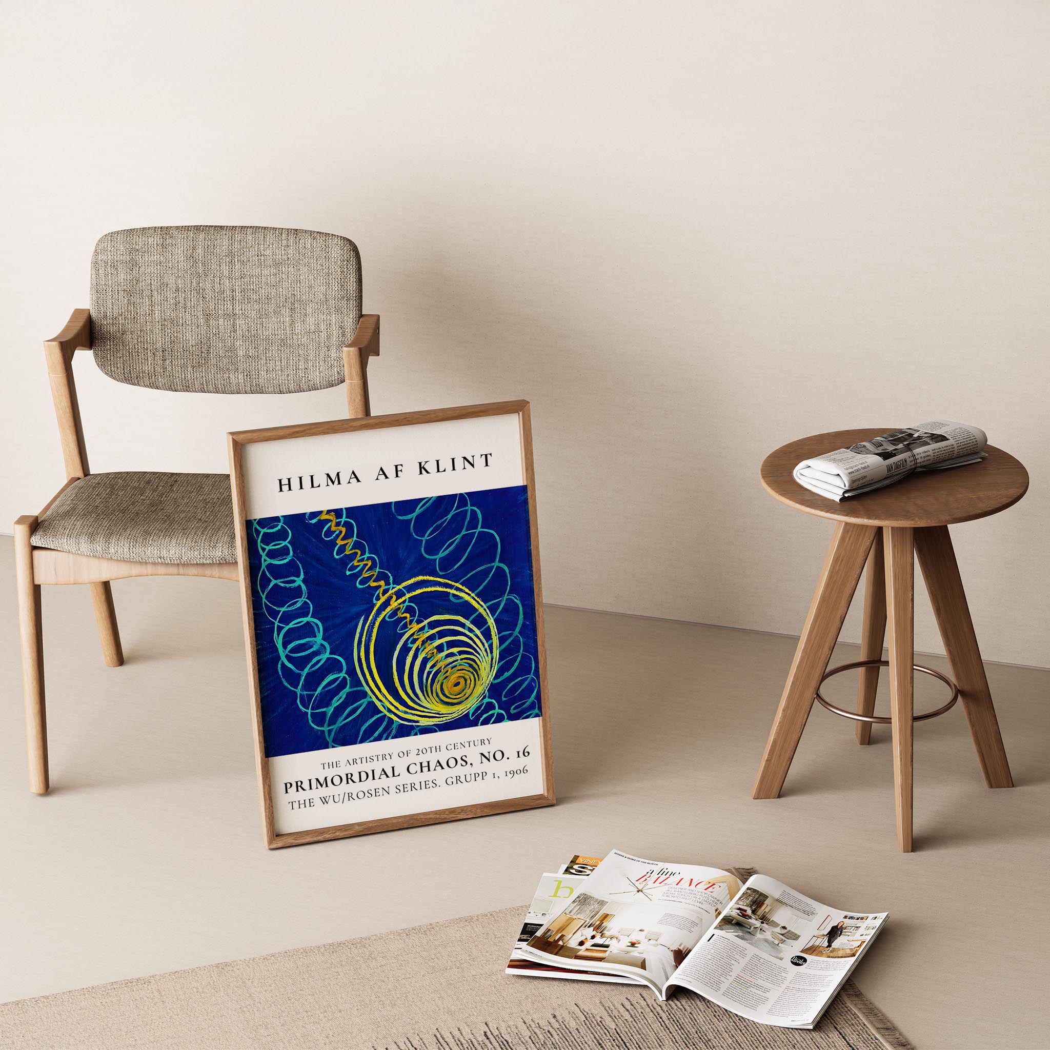 Hilma af Klint 56 Duvar Tablosu