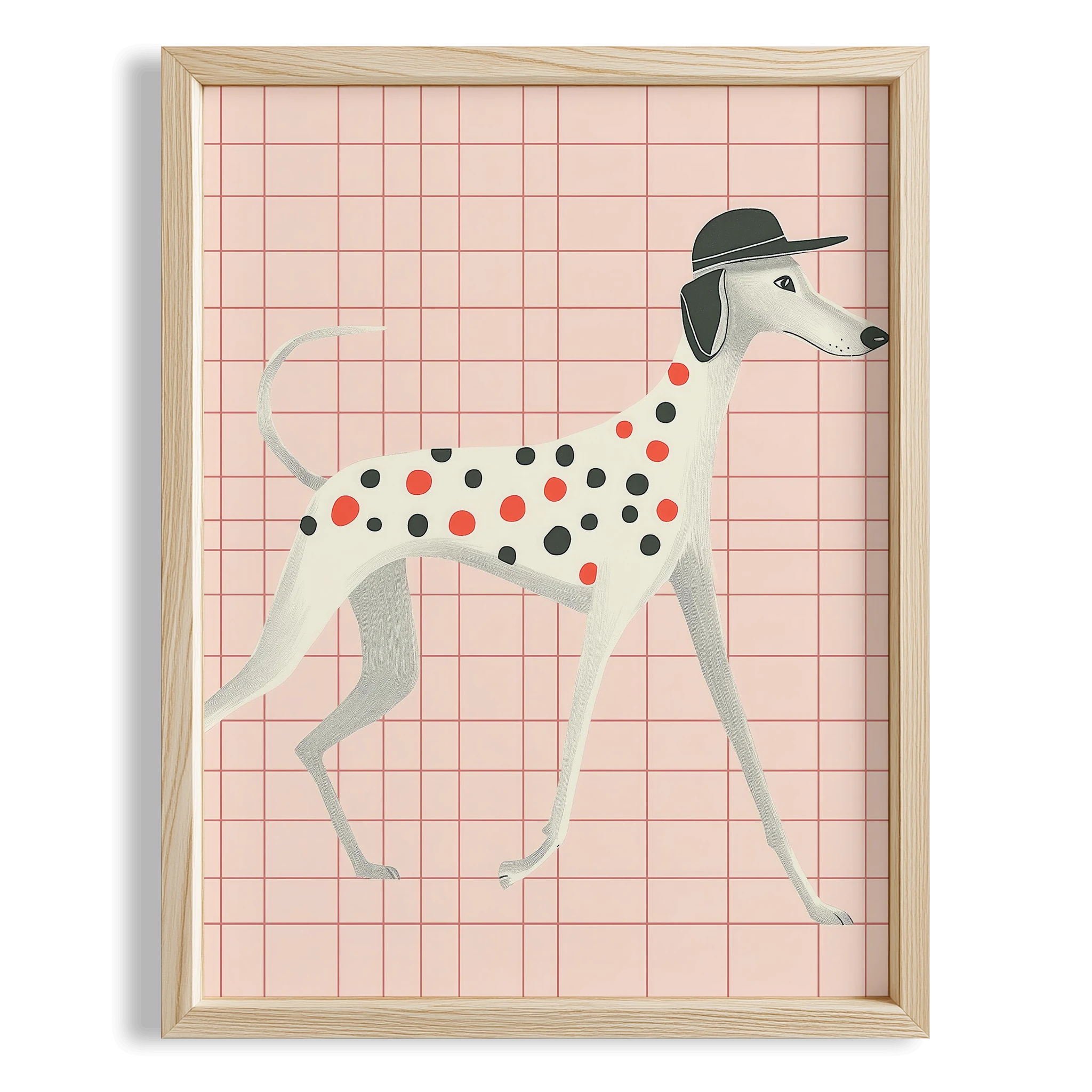 Şapkalı Tazı Köpek