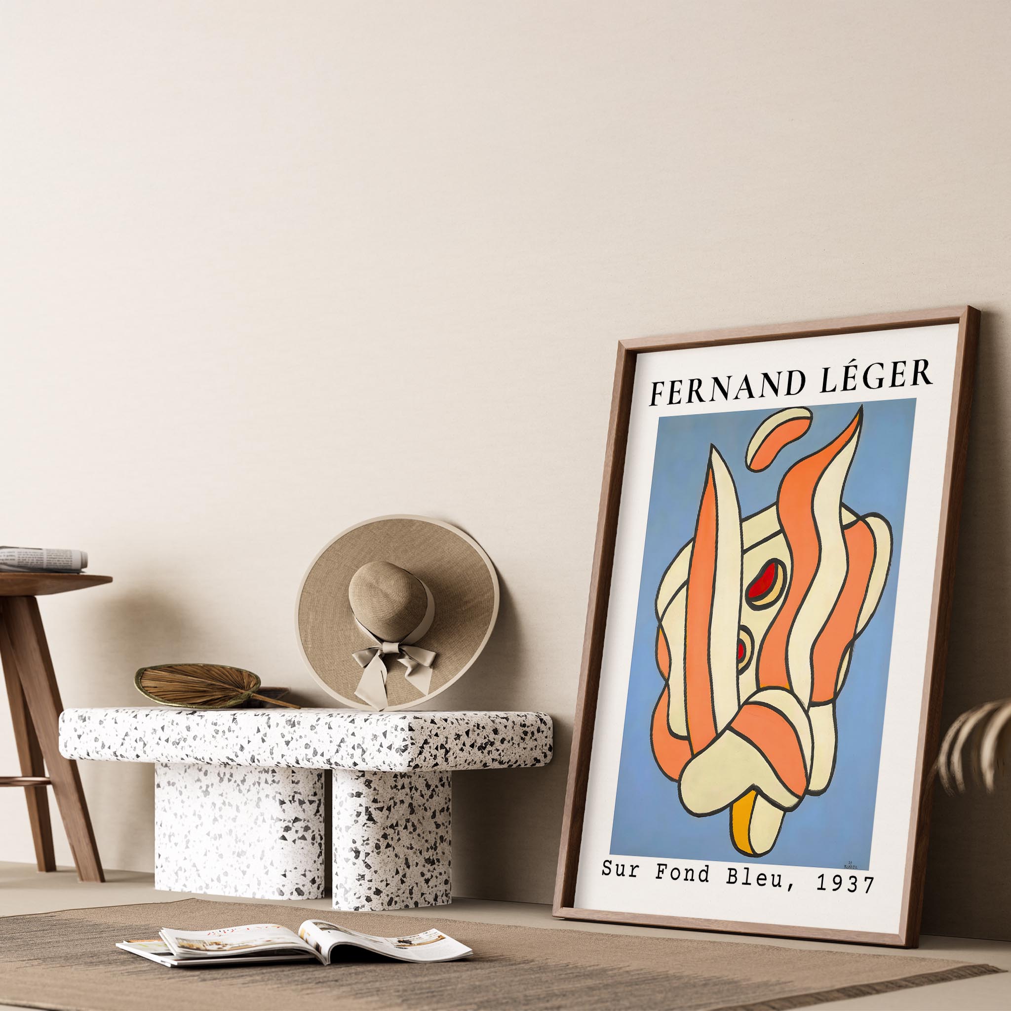 Fernand Leger 33 Duvar Tablosu