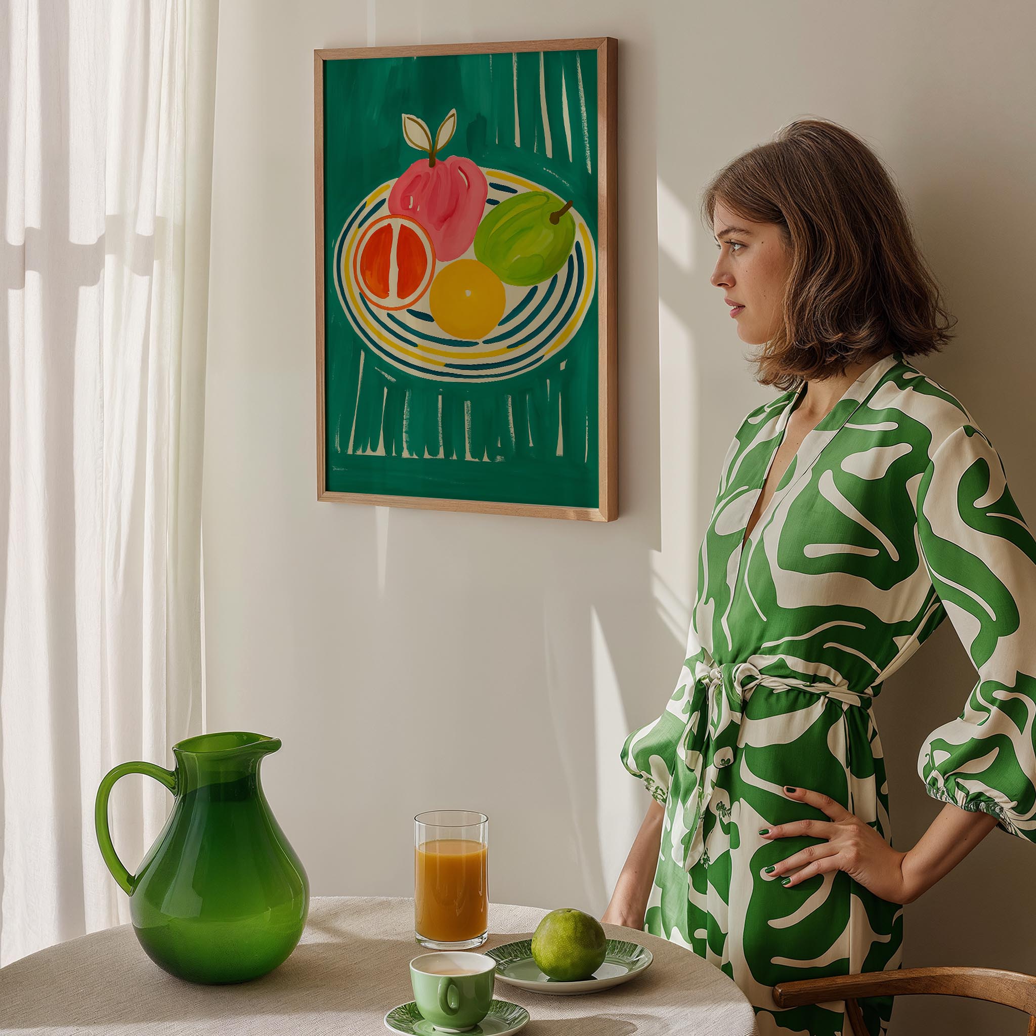 Kadın Portre XXXVIII - Kahve Keyfi