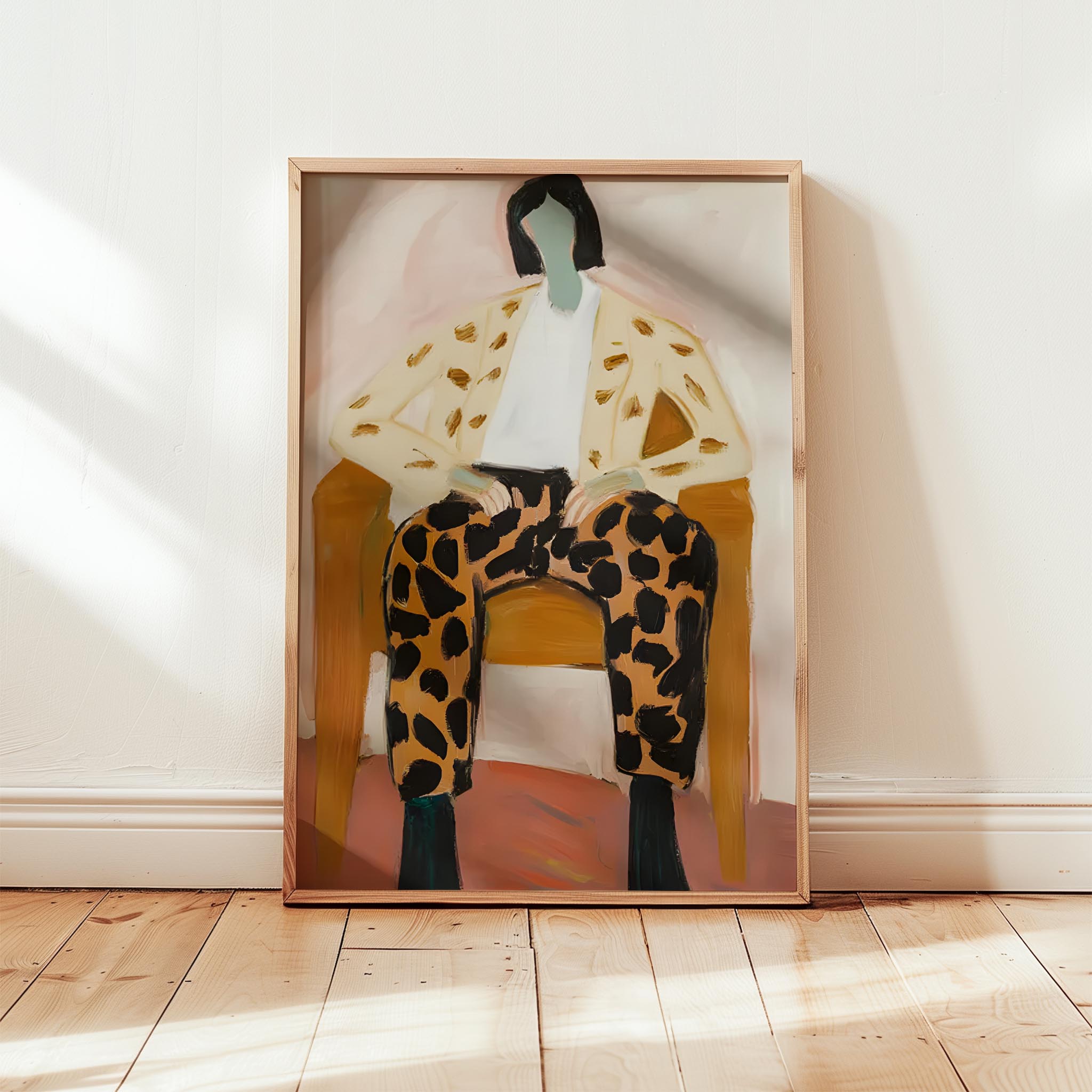 Moda Çalışması I - Benekli Pantolon