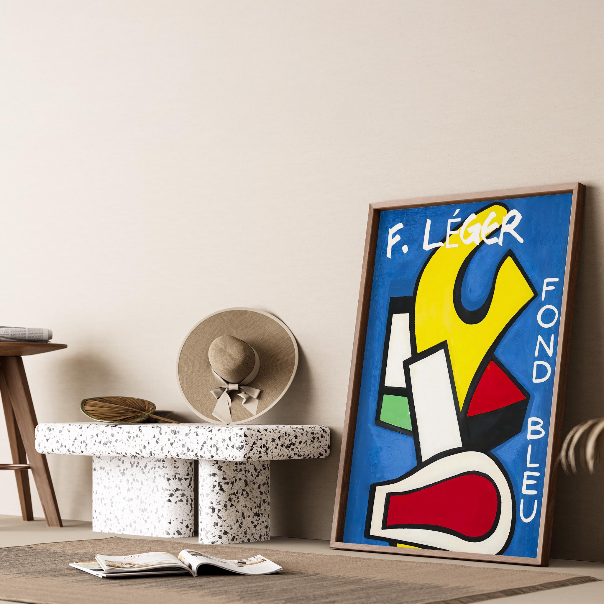 Fernand Leger III Duvar Tablosu