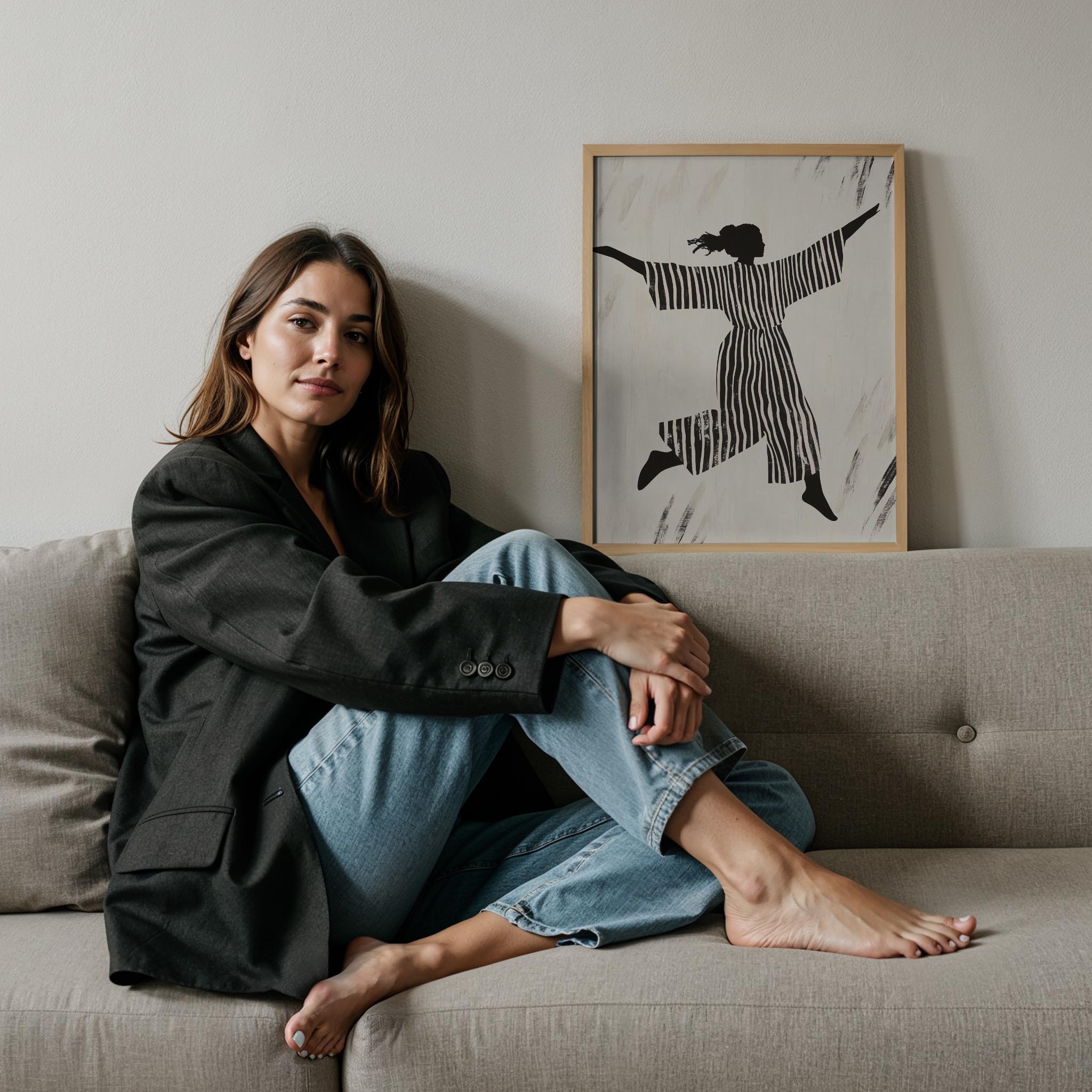 Çizgilerin Dansı VII - Siyah Çizgili Özgürlük