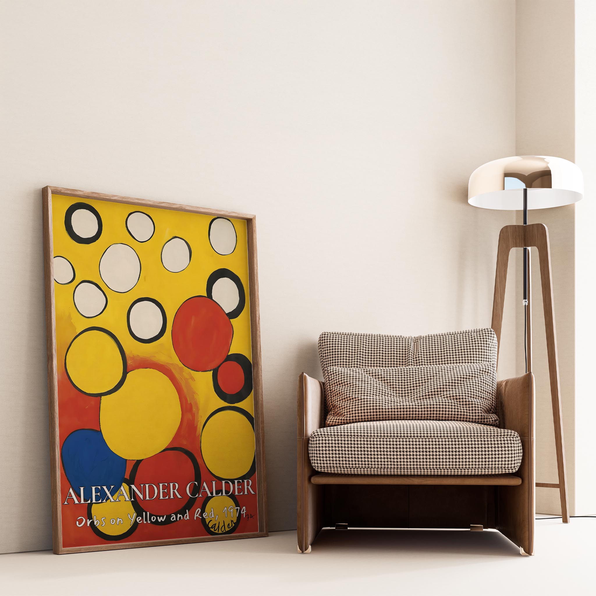 Alexander Sandy Calder I Duvar Tablosu