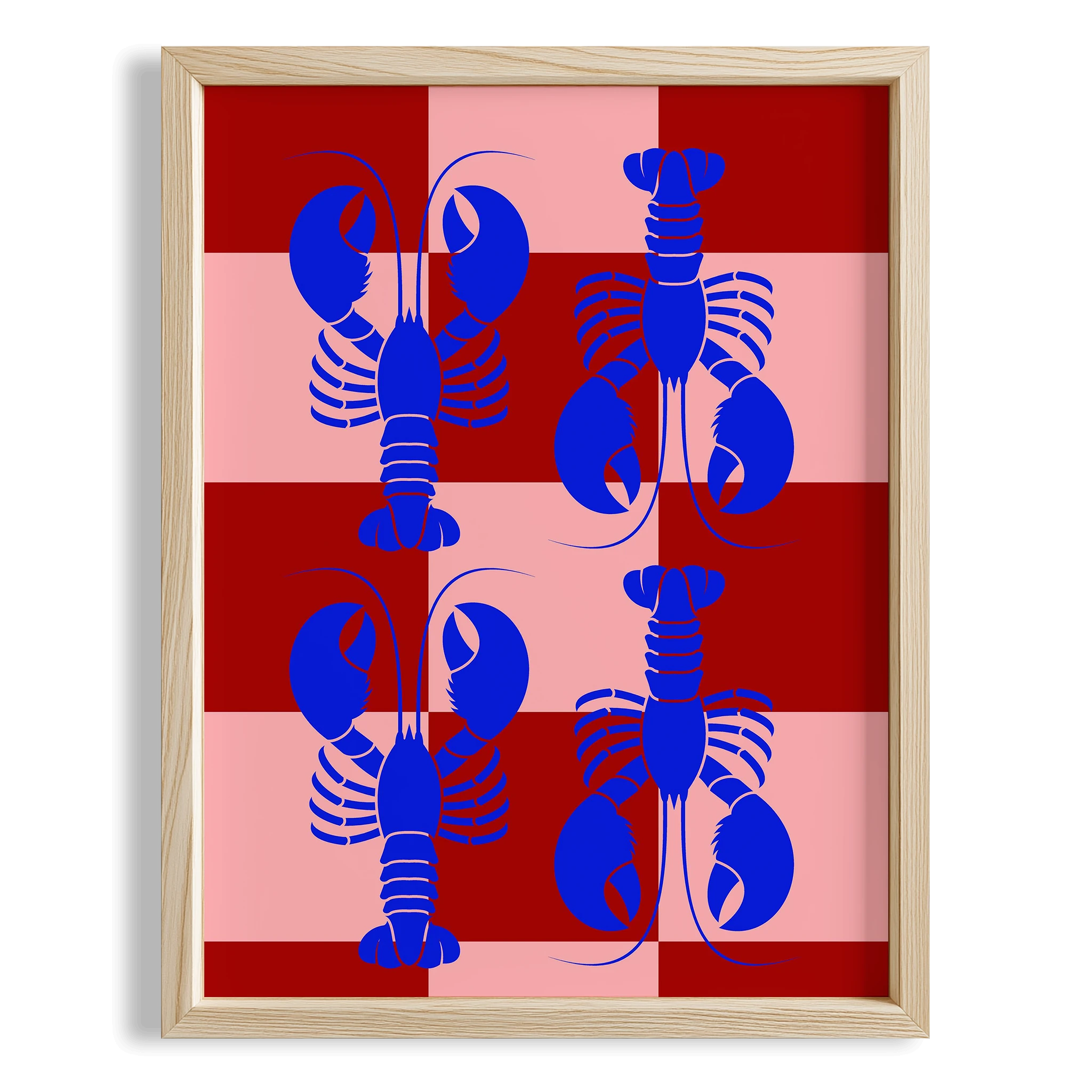 Istakozlar Modern Food Mutfak Duvar Tablosu